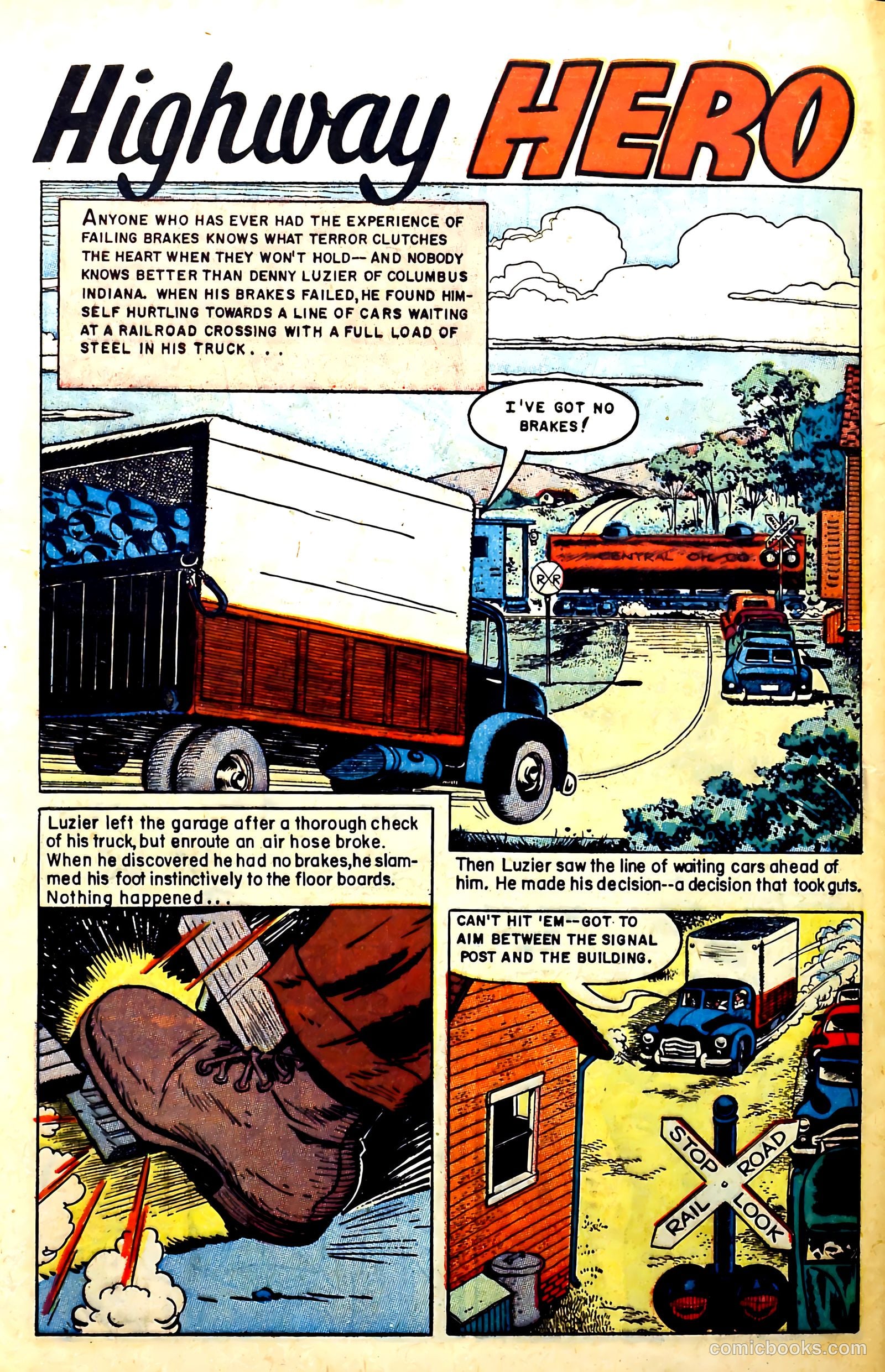 New Heroic Comics #94 (1954) — page 32 of 36