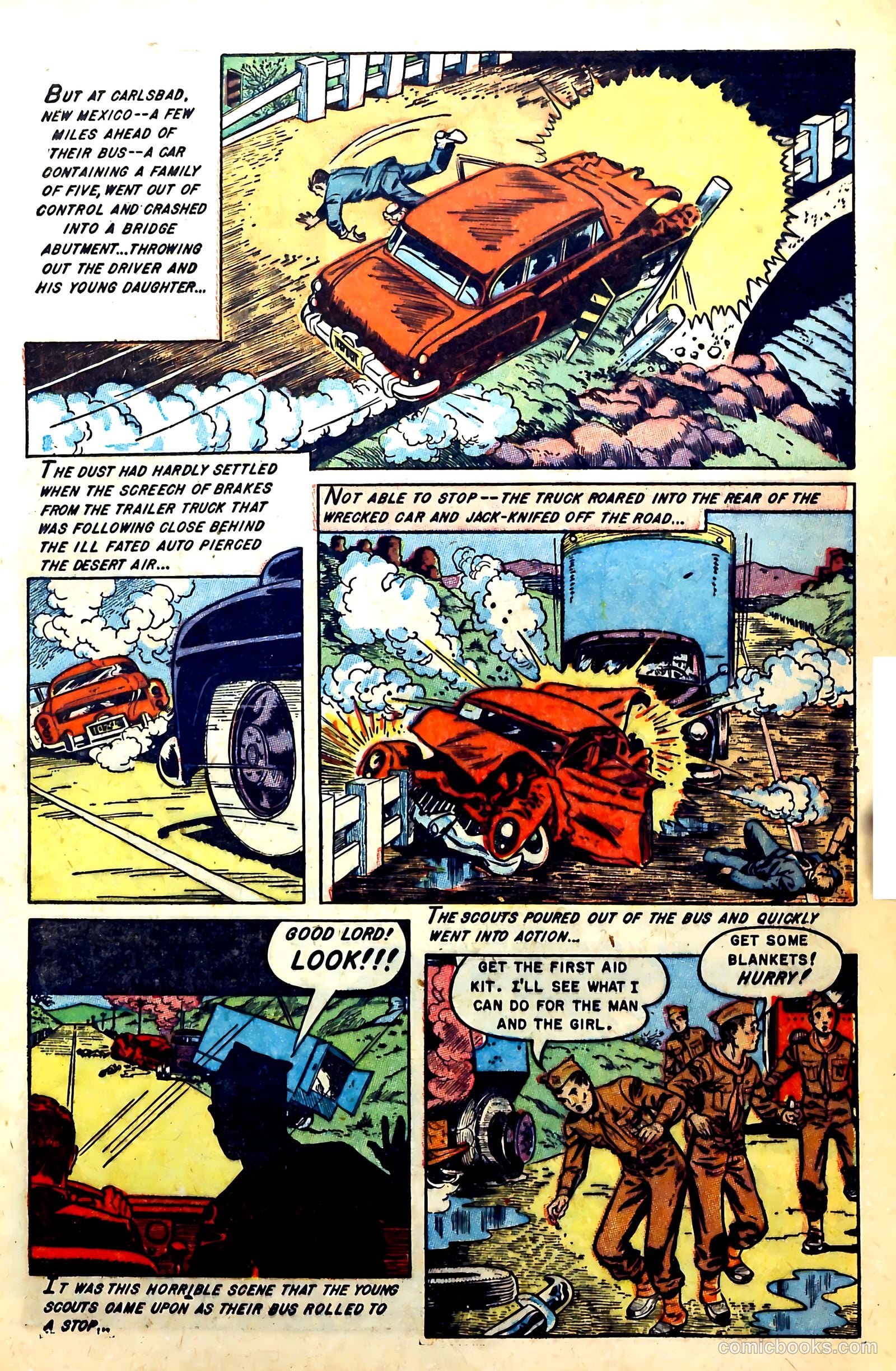 New Heroic Comics #95 (1955) — page 5 of 36