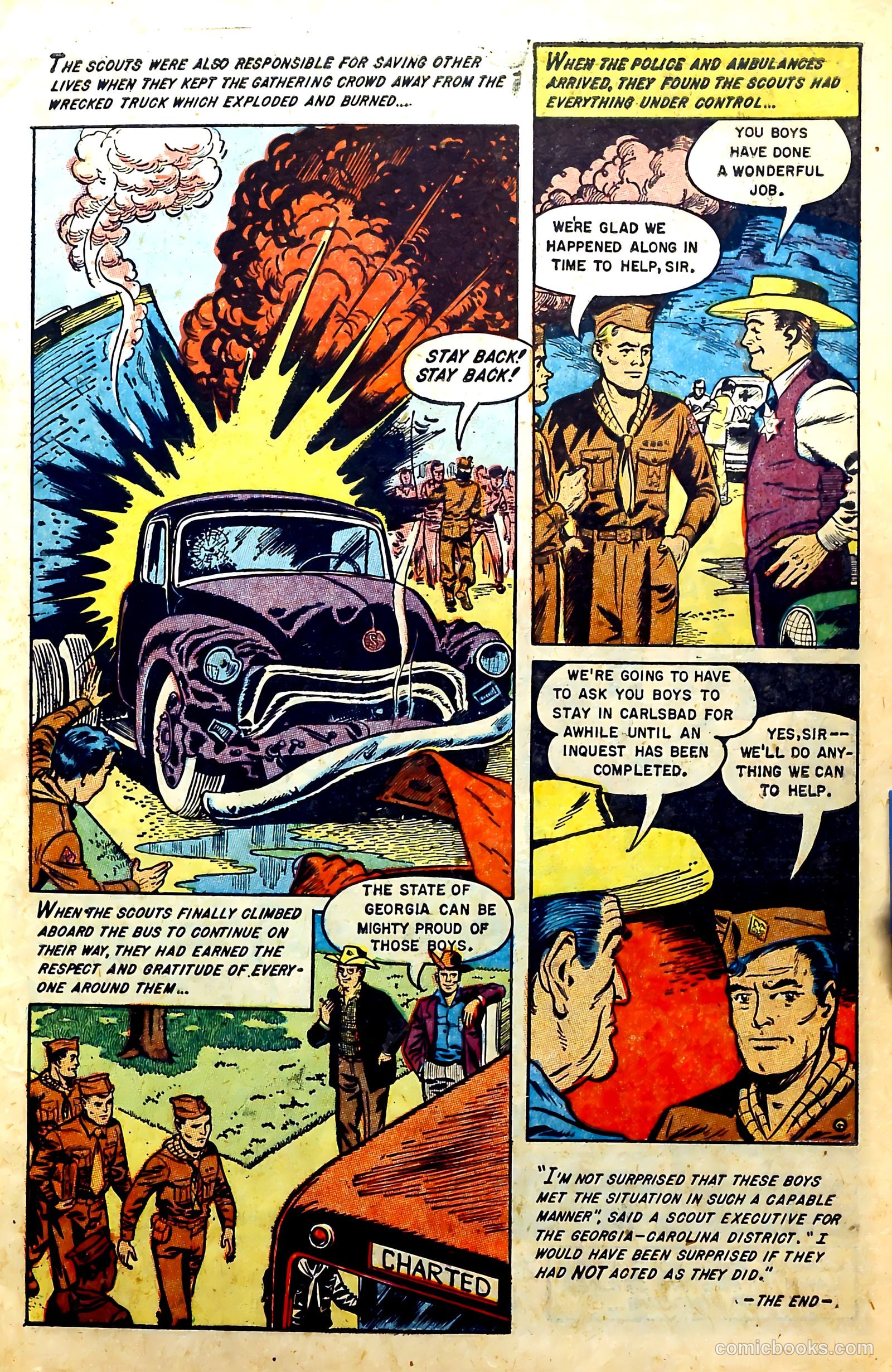 New Heroic Comics #95 (1955) — page 7 of 36