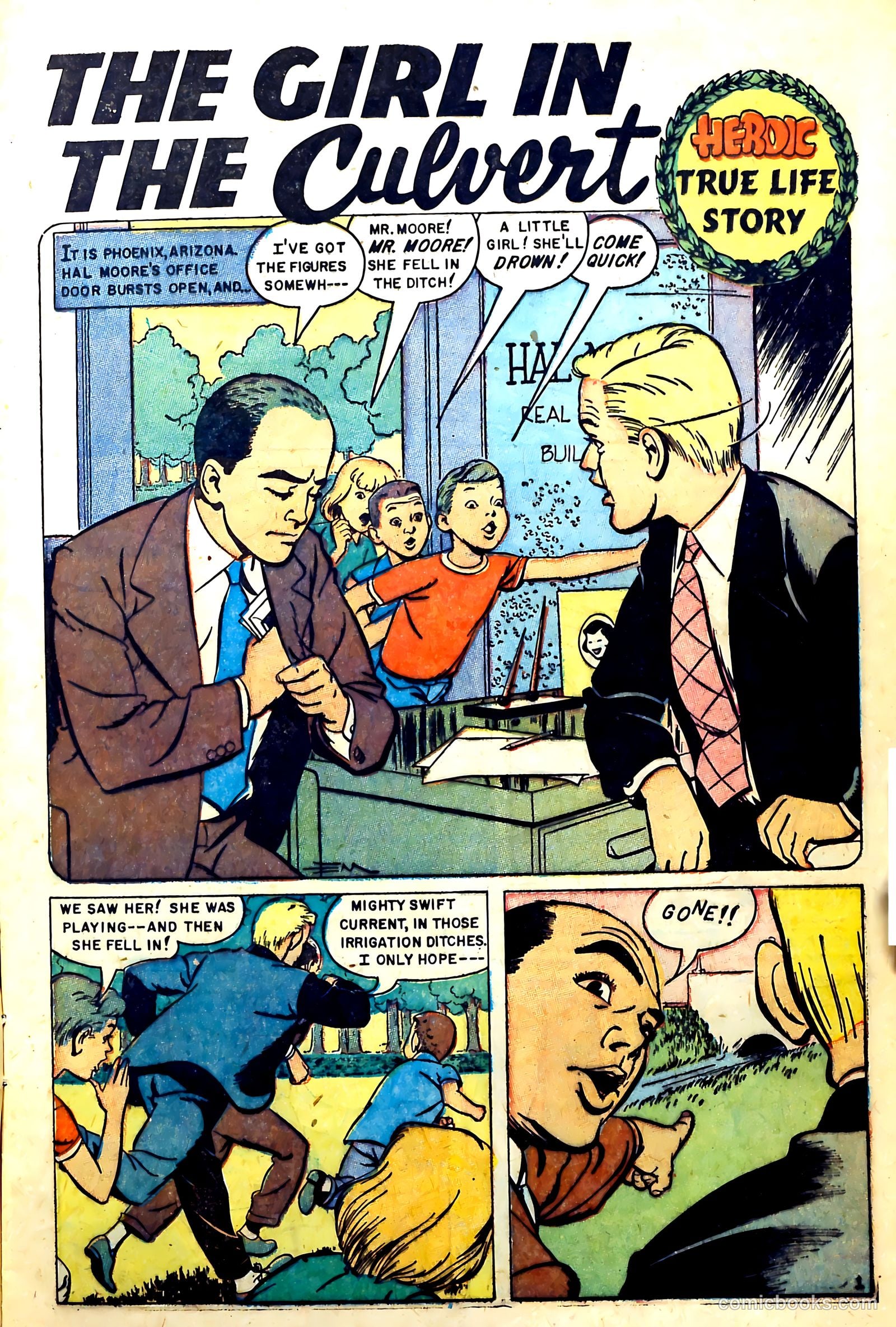 New Heroic Comics #95 (1955) — page 13 of 36
