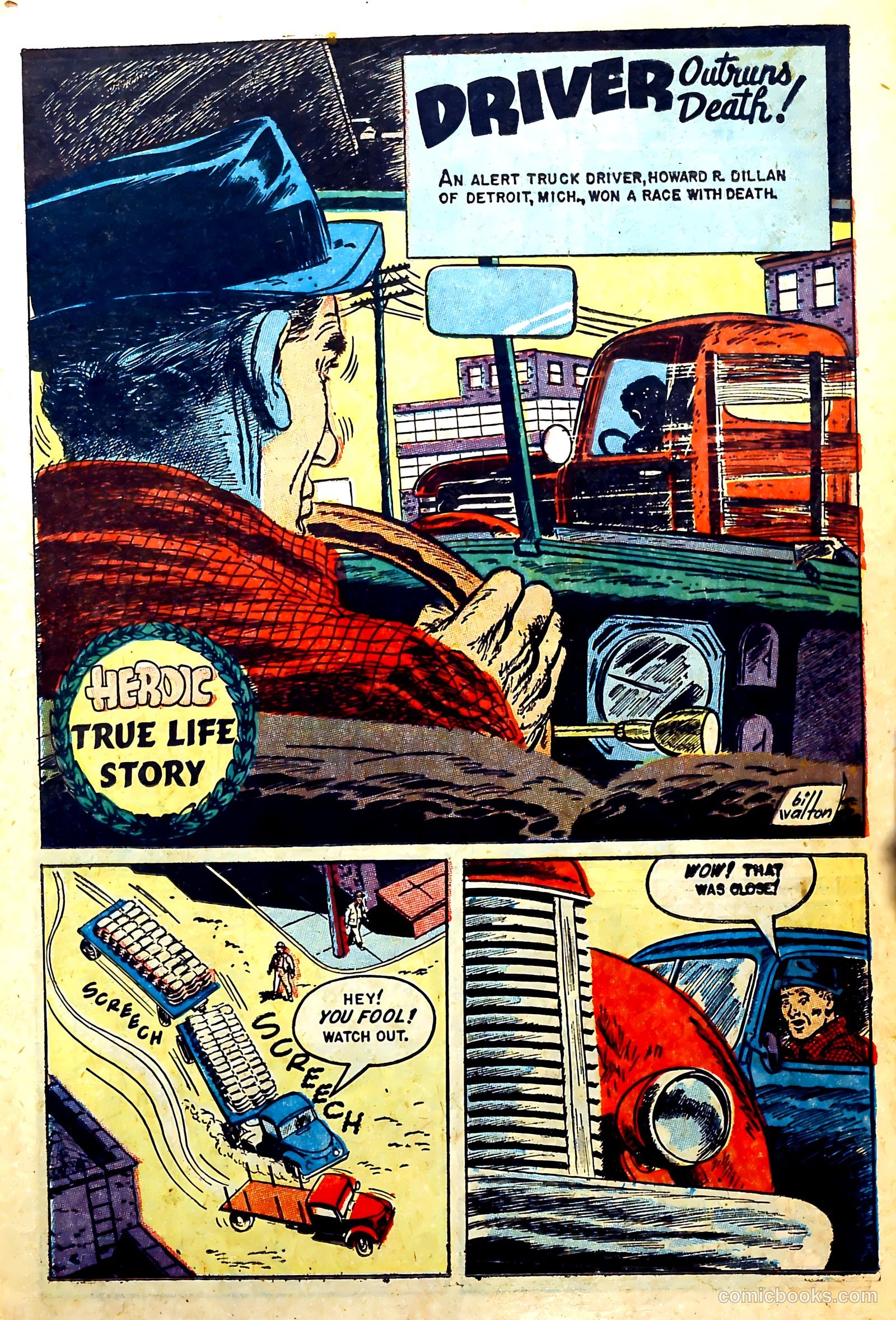 New Heroic Comics #95 (1955) — page 15 of 36