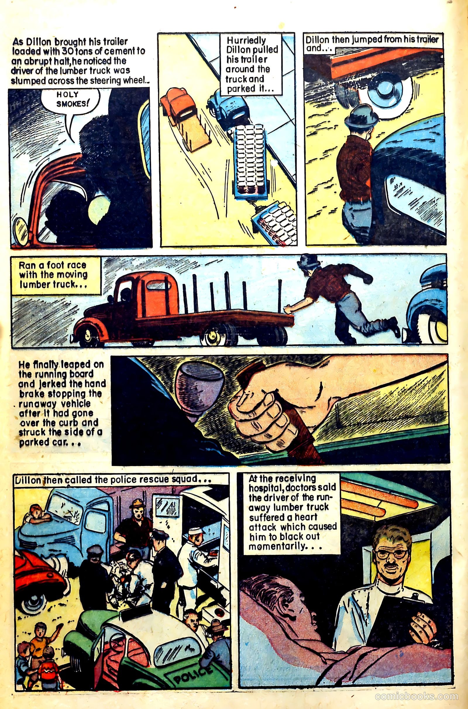 New Heroic Comics #95 (1955) — page 16 of 36