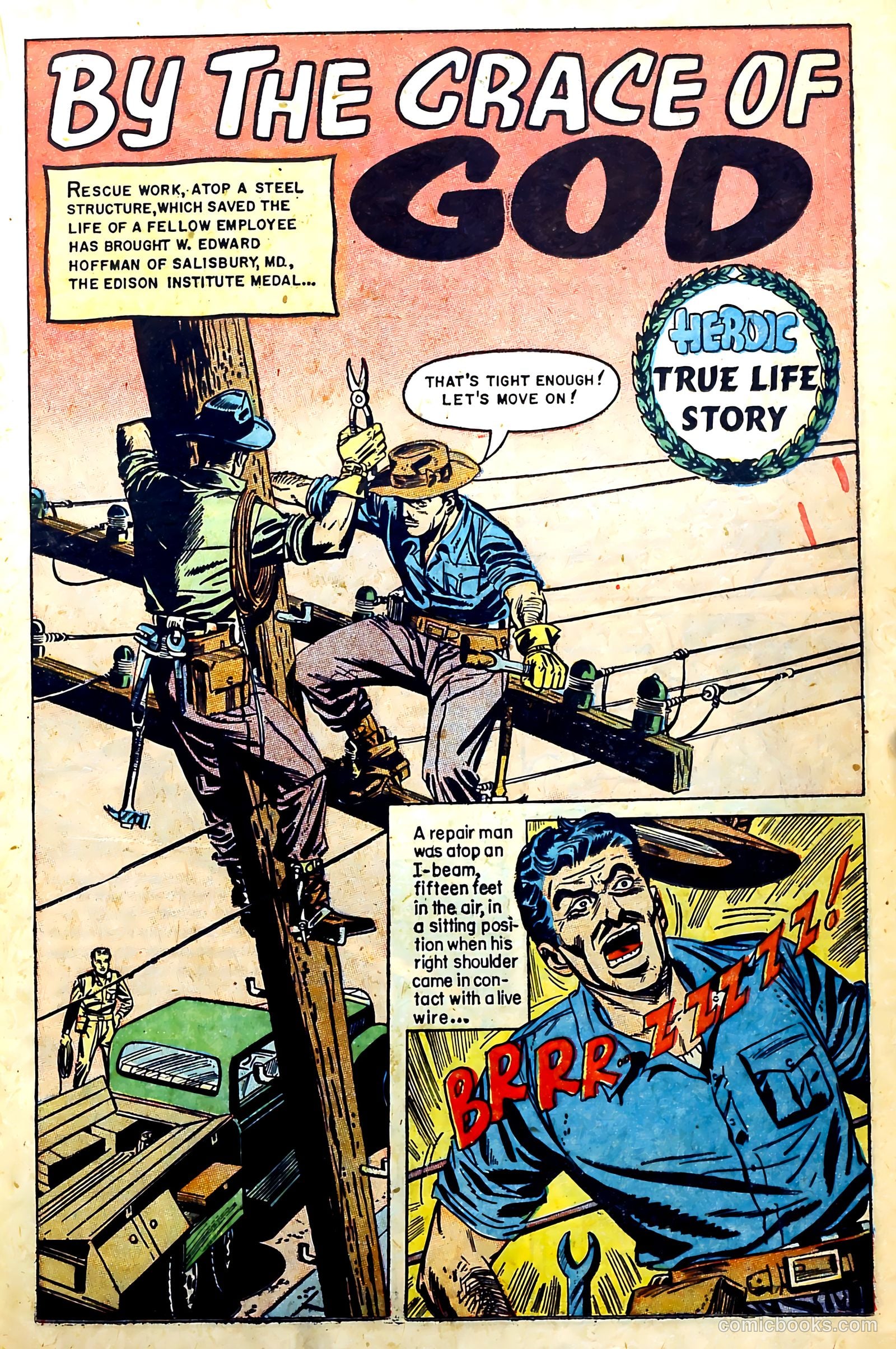 New Heroic Comics #95 (1955) — page 19 of 36