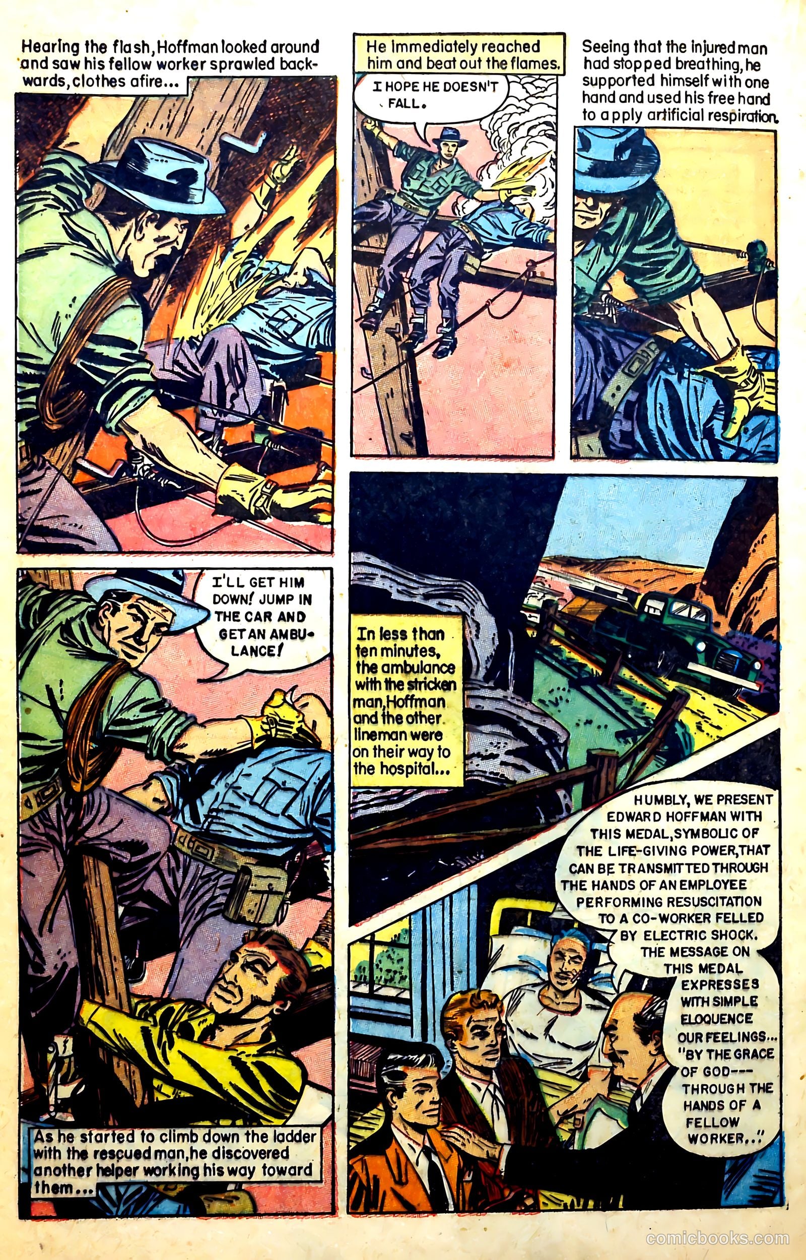 New Heroic Comics #95 (1955) — page 20 of 36