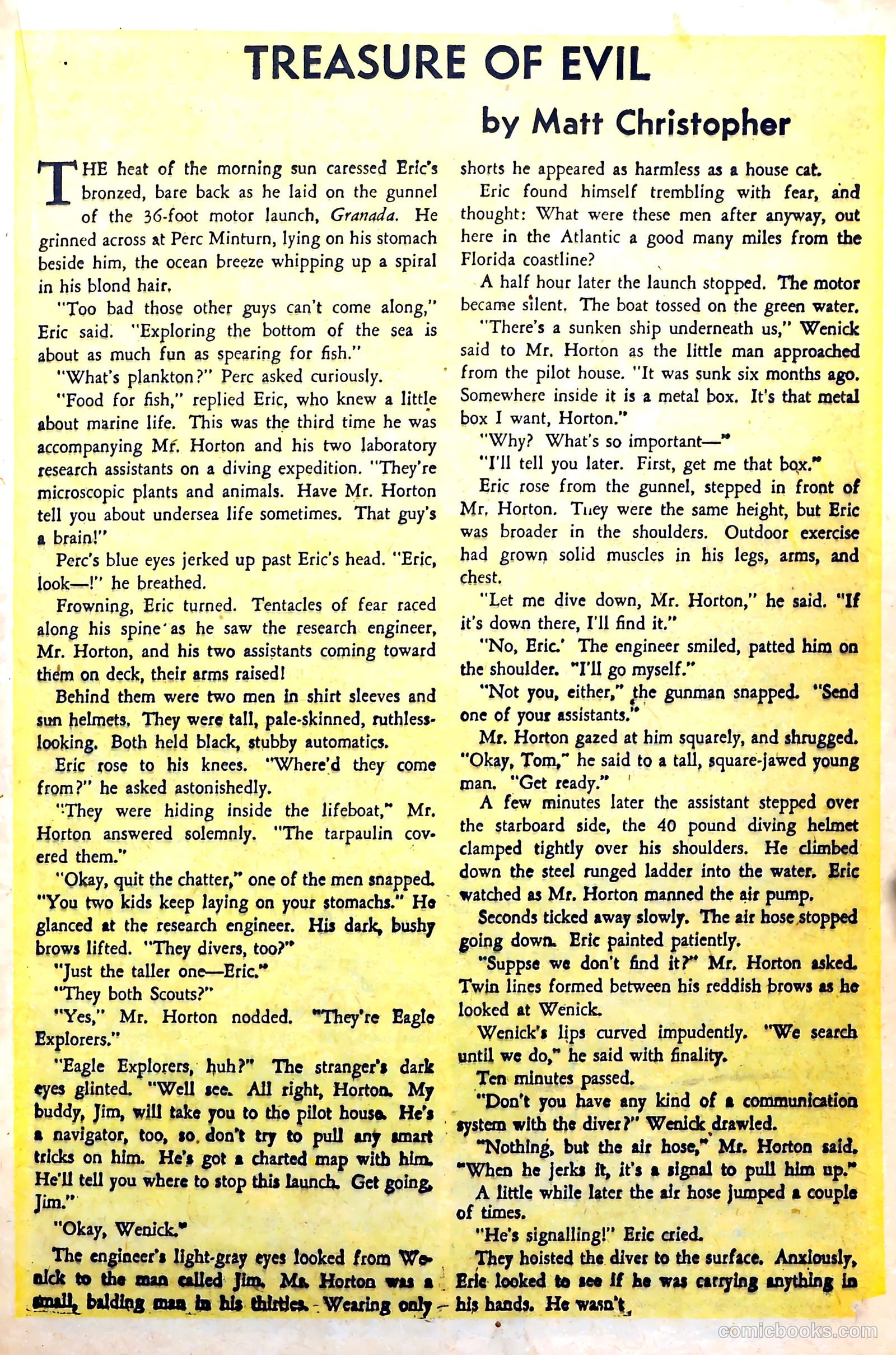 New Heroic Comics #95 (1955) — page 21 of 36