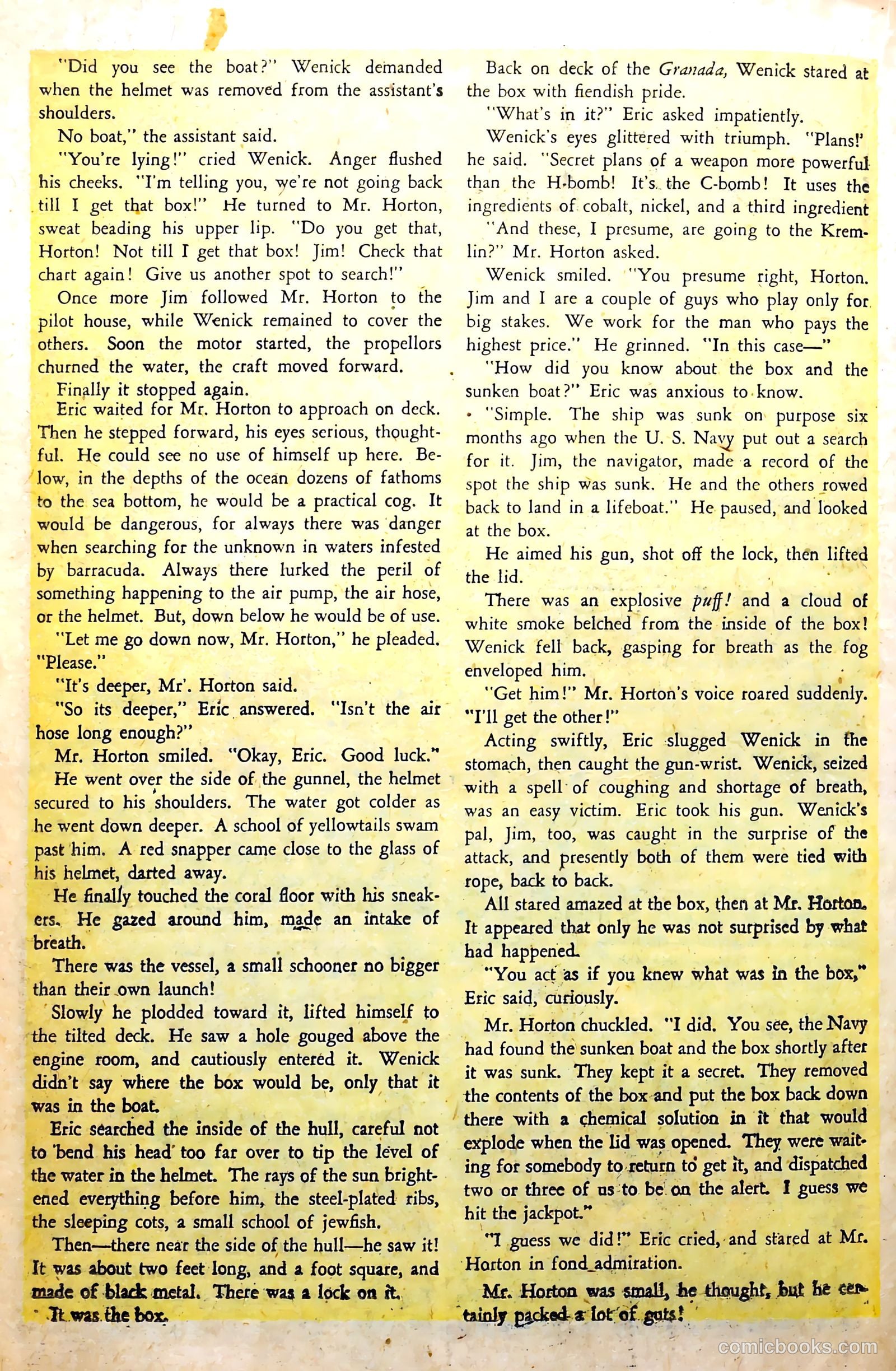 New Heroic Comics #95 (1955) — page 22 of 36
