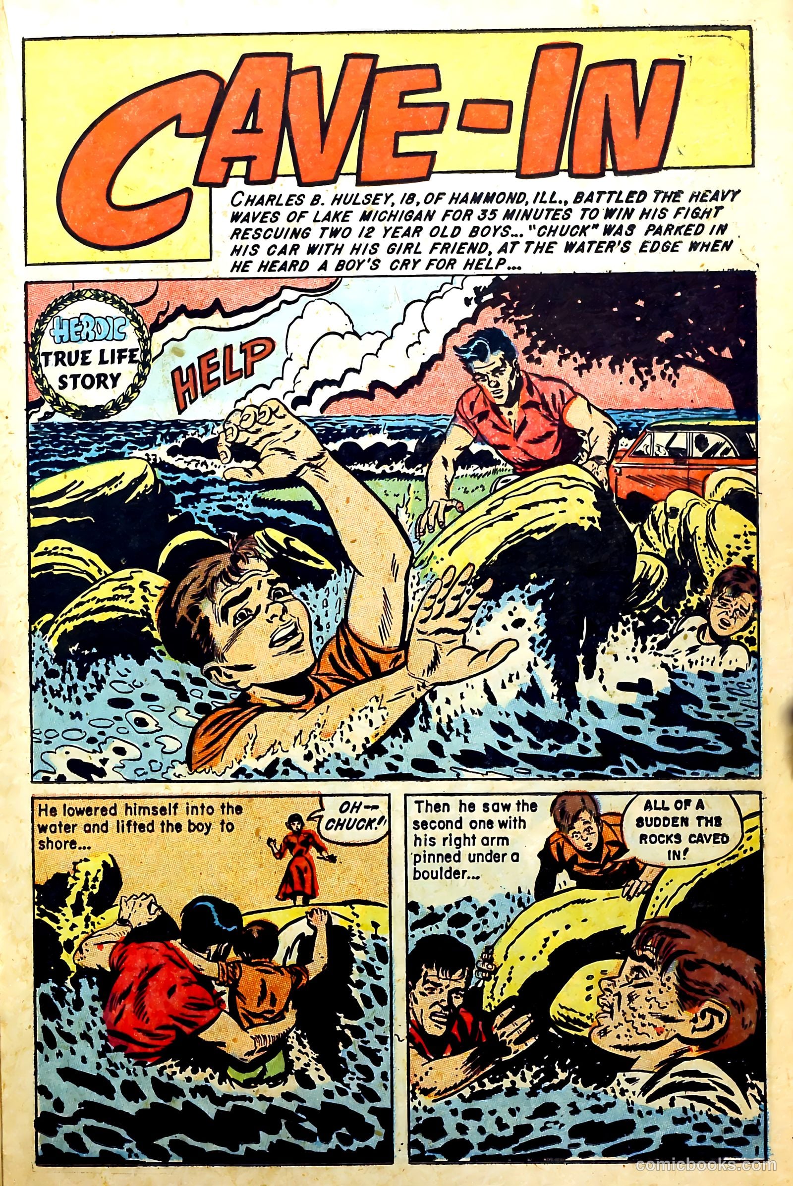 New Heroic Comics #95 (1955) — page 23 of 36