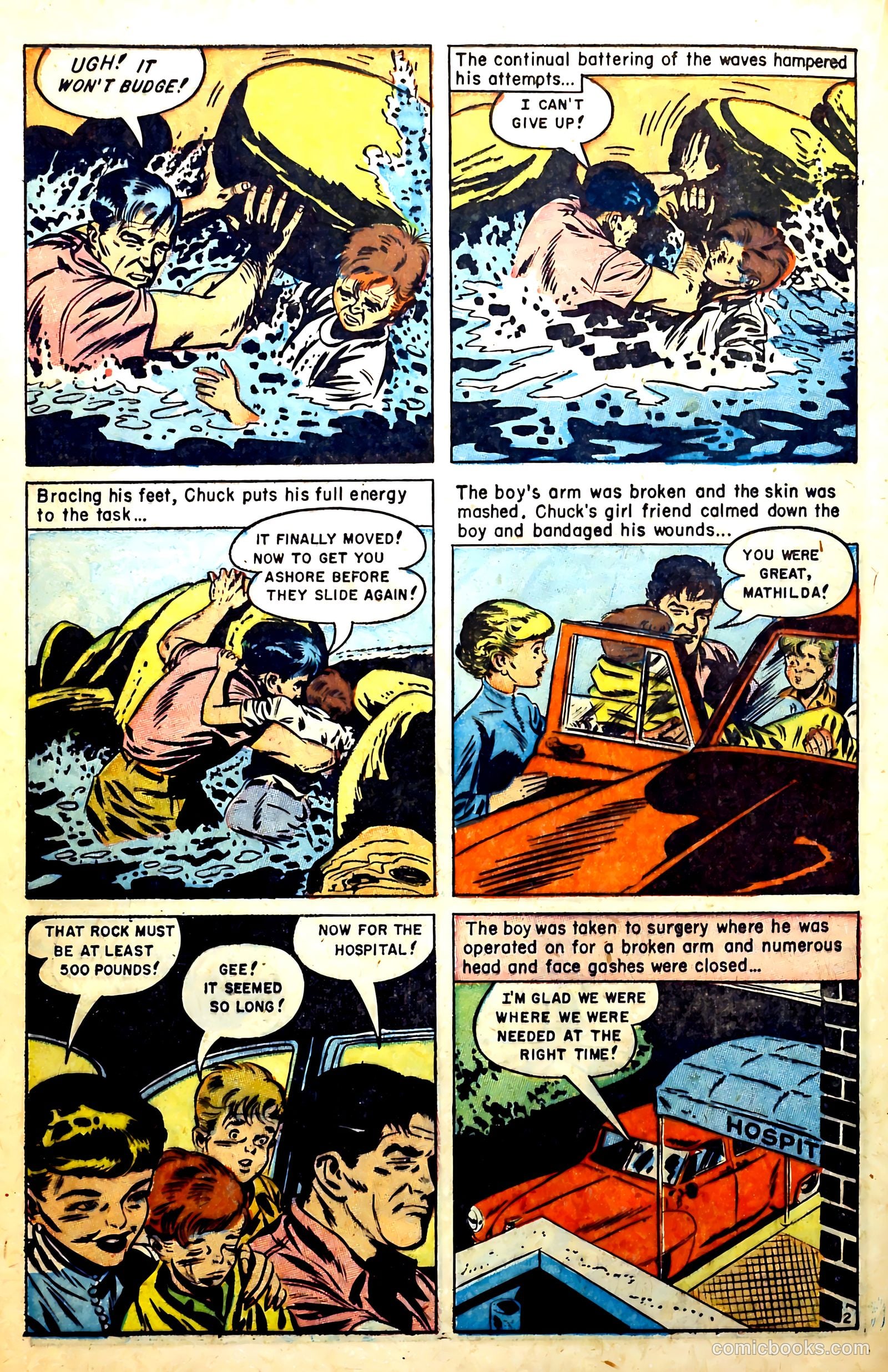 New Heroic Comics #95 (1955) — page 24 of 36