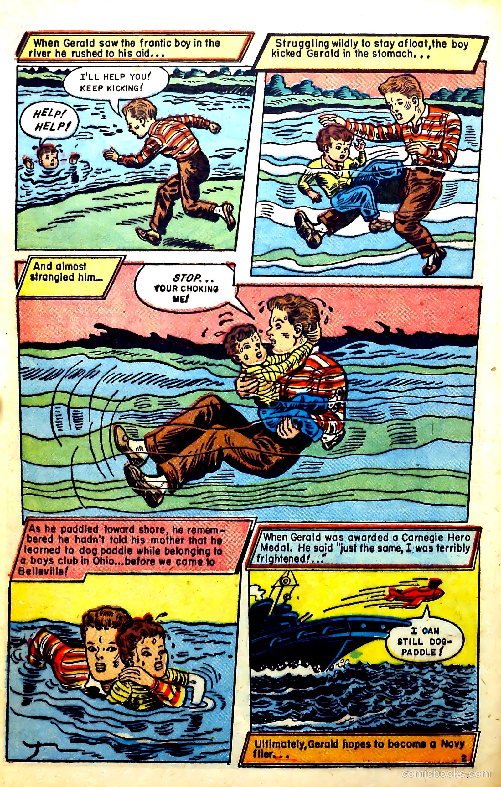 New Heroic Comics #95 (1955) — page 28 of 36