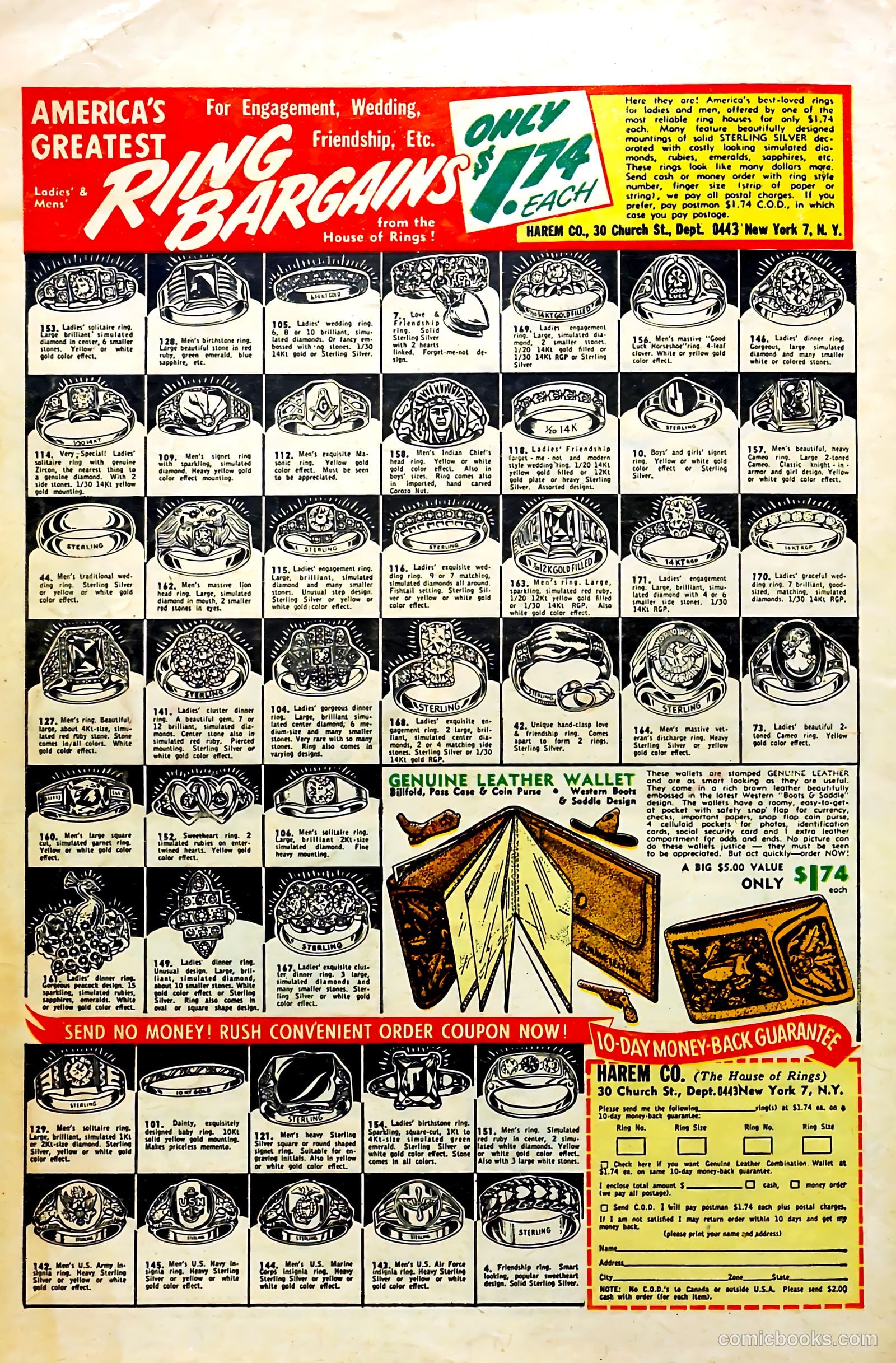 New Heroic Comics #95 (1955) — page 36 of 36