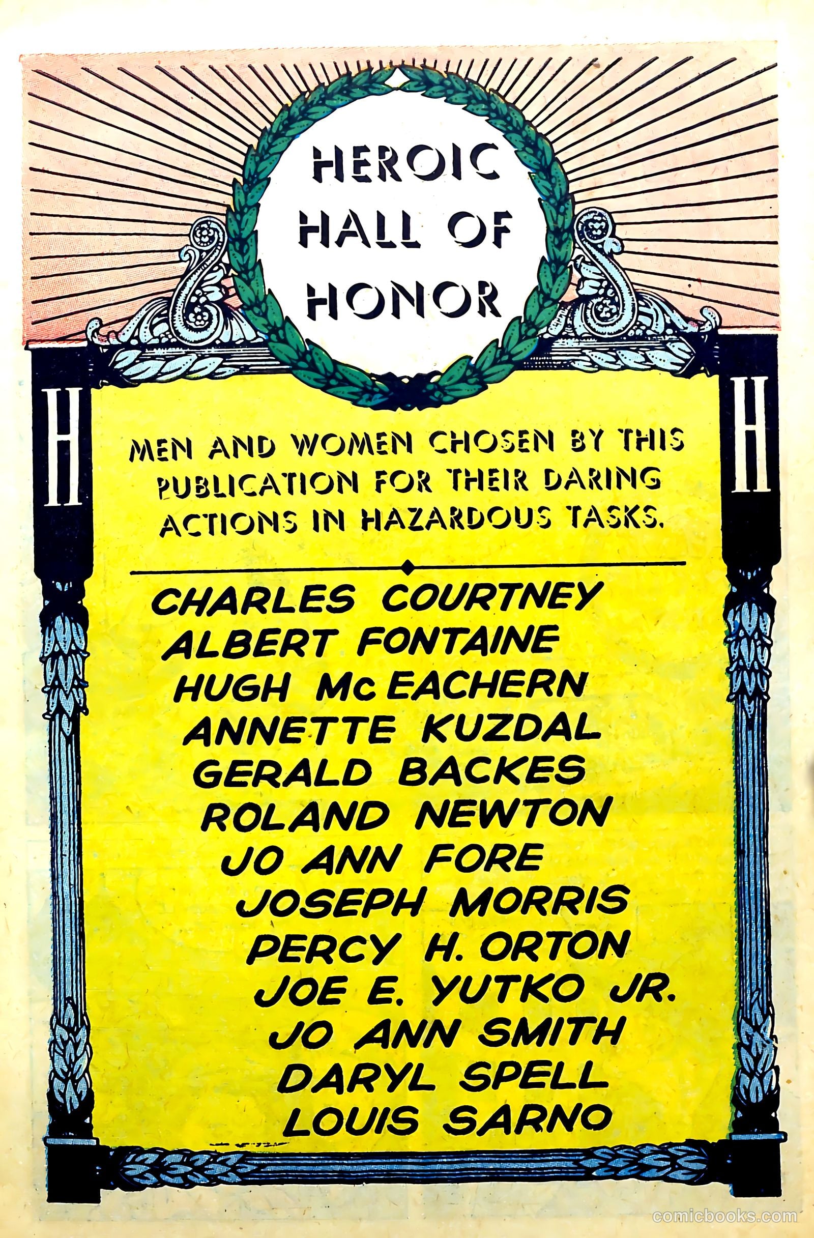 New Heroic Comics #96 (1955) — page 3 of 36