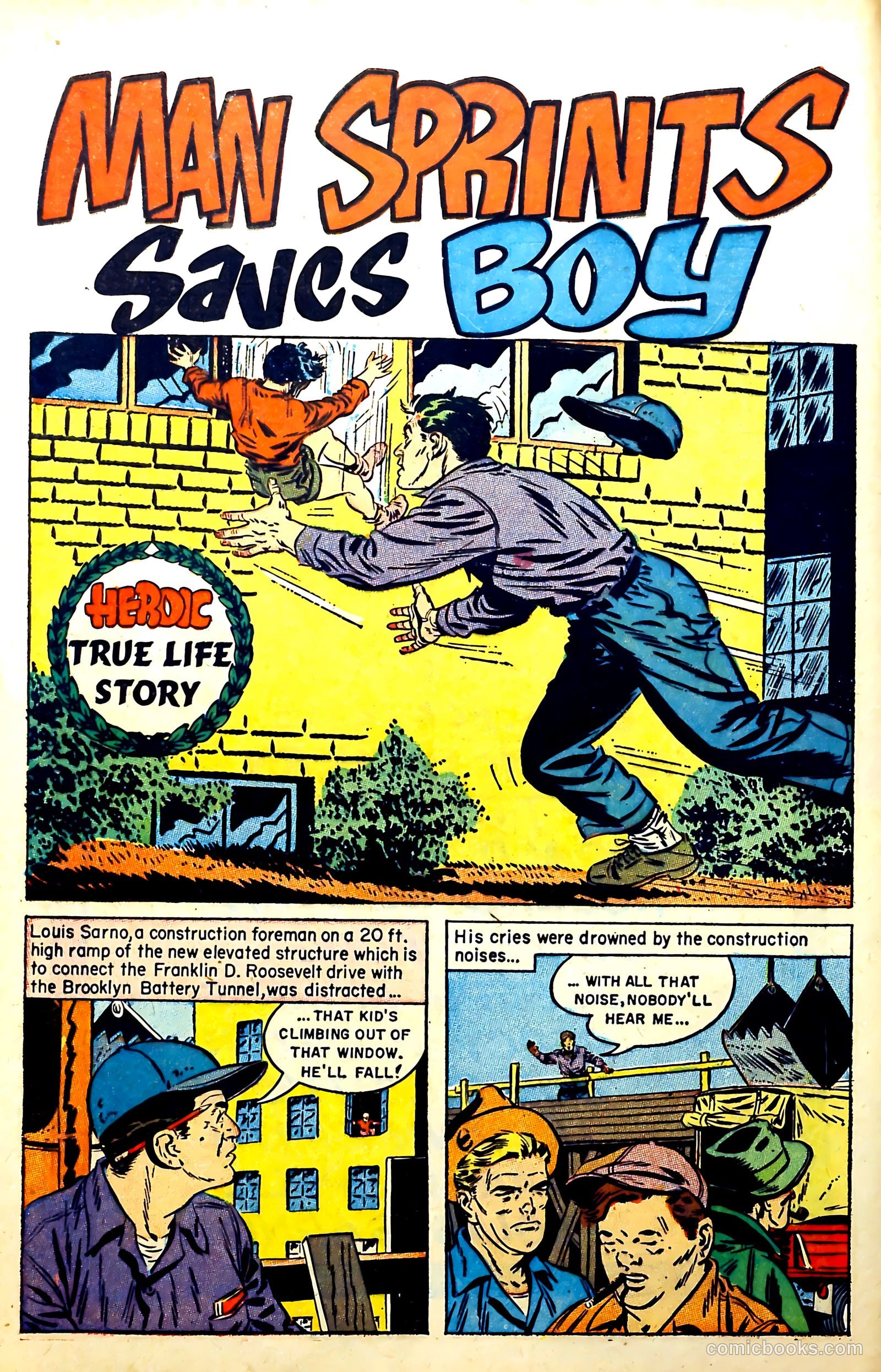 New Heroic Comics #96 (1955) — page 4 of 36