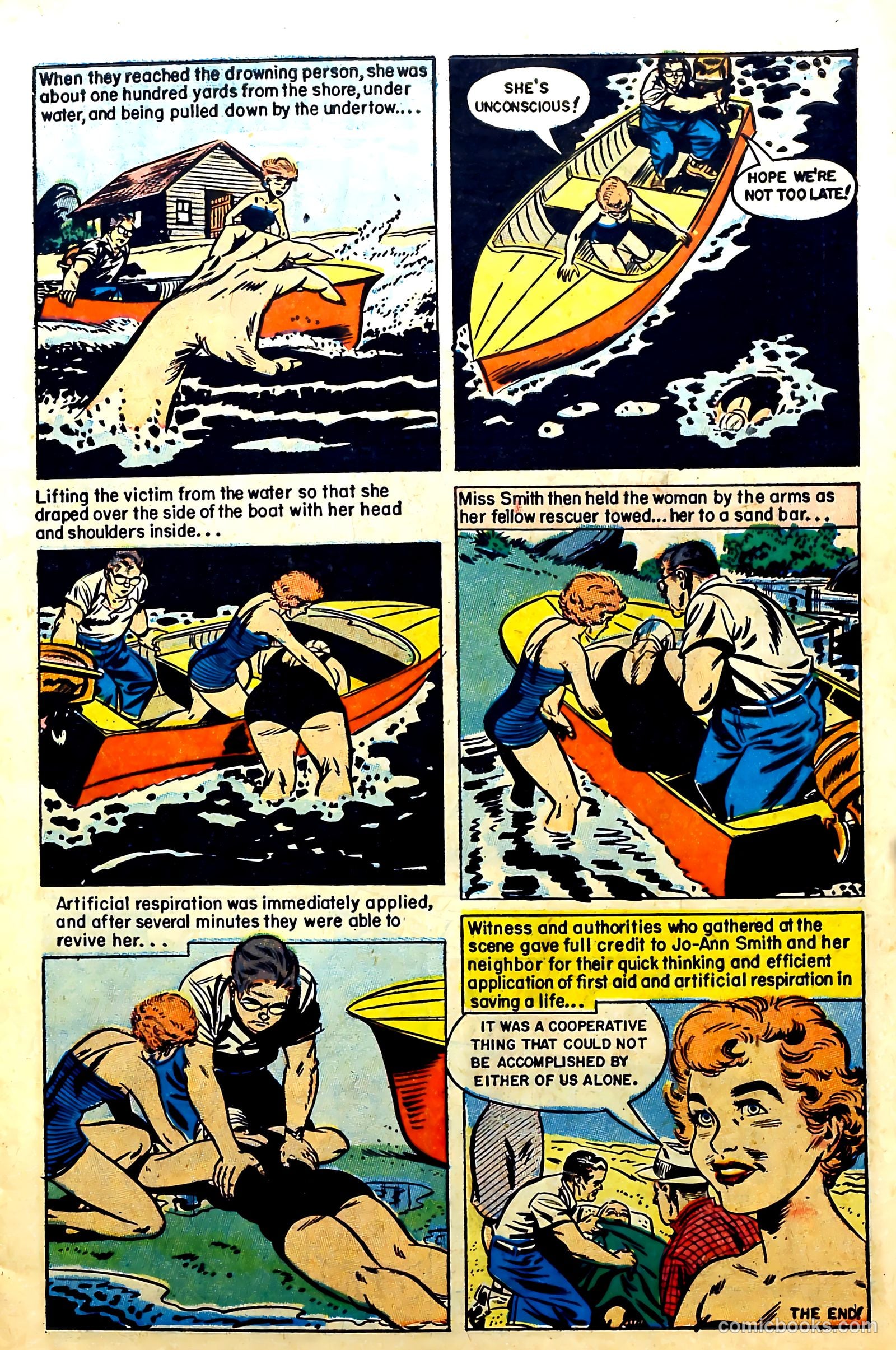 New Heroic Comics #96 (1955) — page 7 of 36