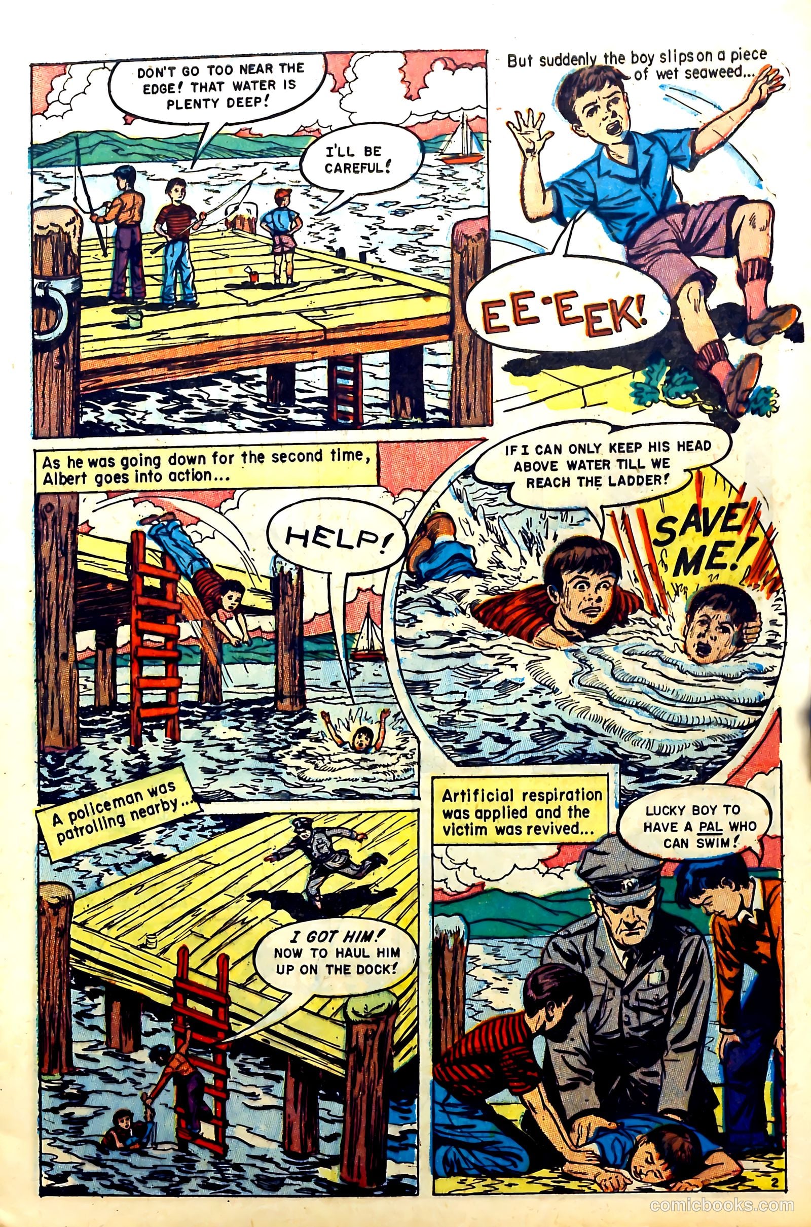 New Heroic Comics #96 (1955) — page 9 of 36