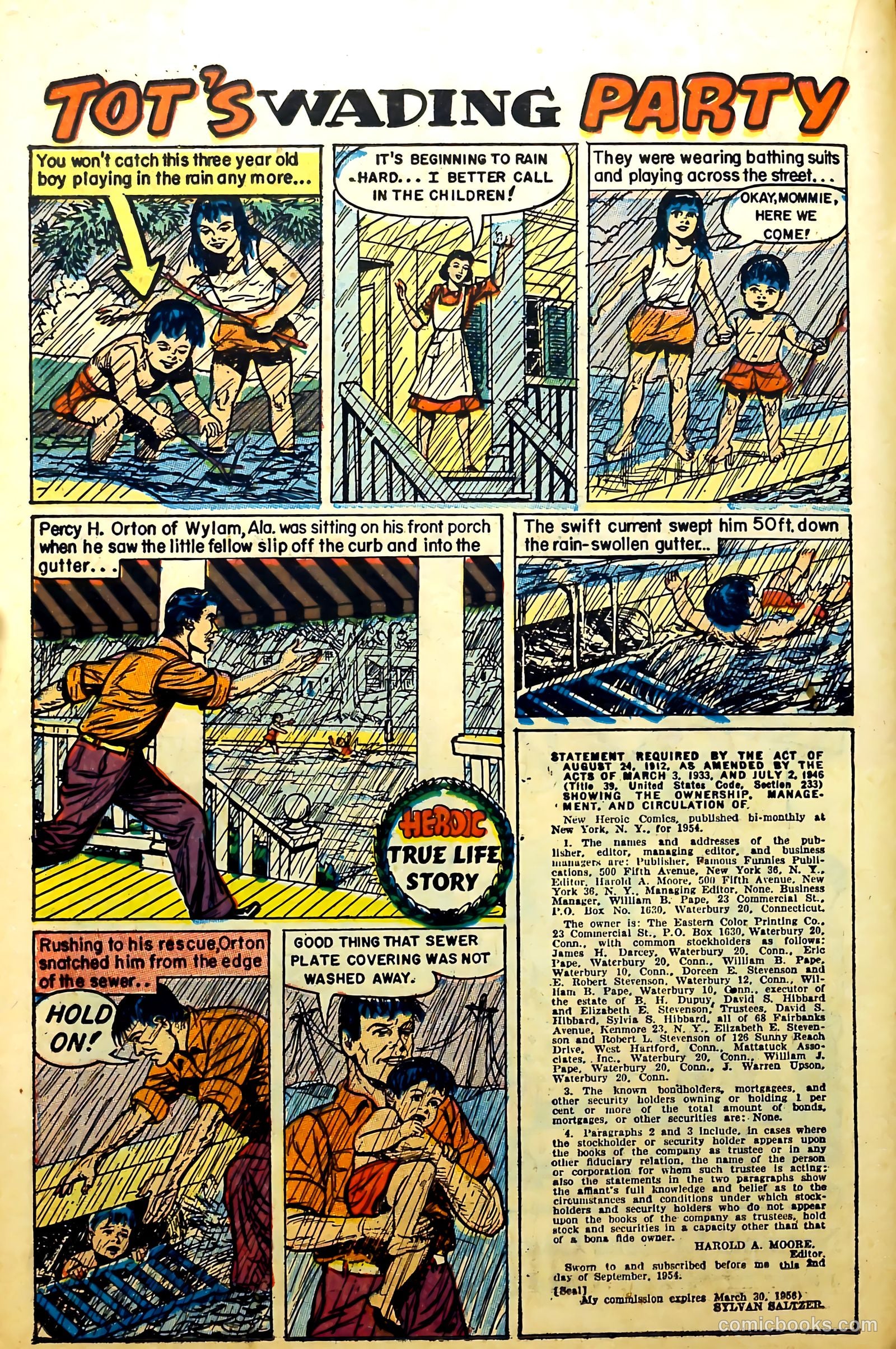 New Heroic Comics #96 (1955) — page 14 of 36