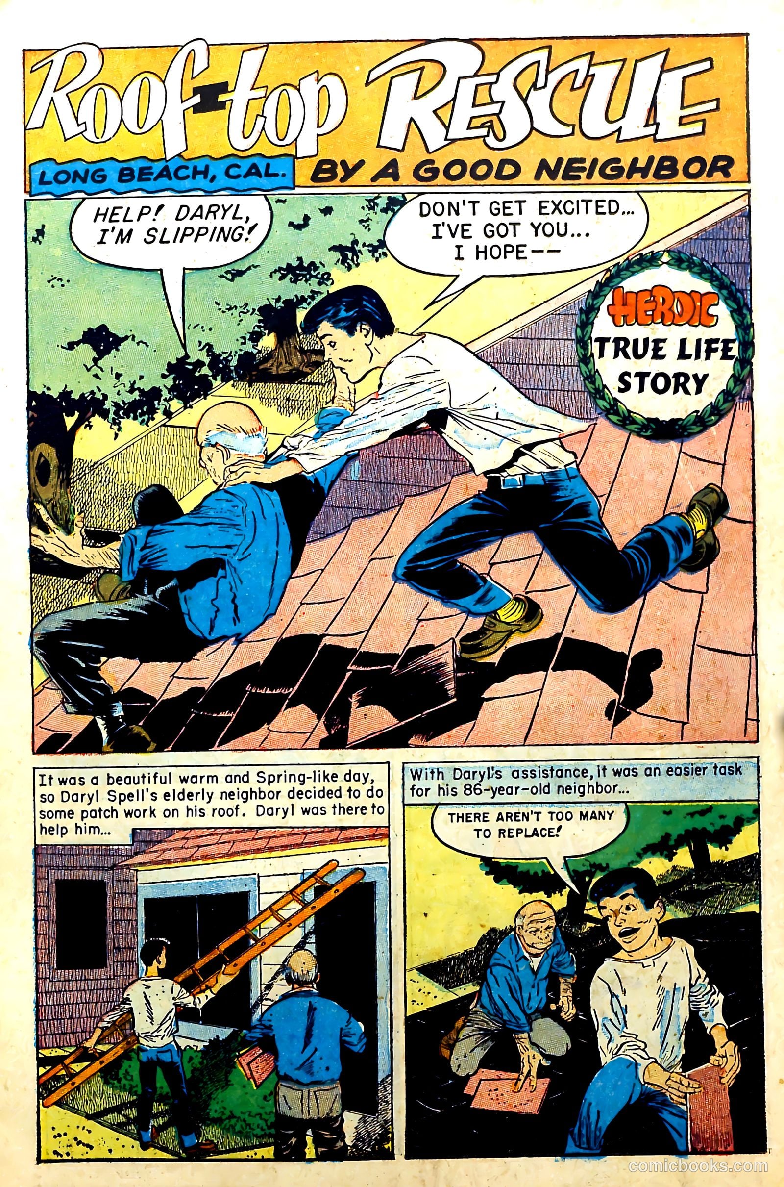 New Heroic Comics #96 (1955) — page 15 of 36