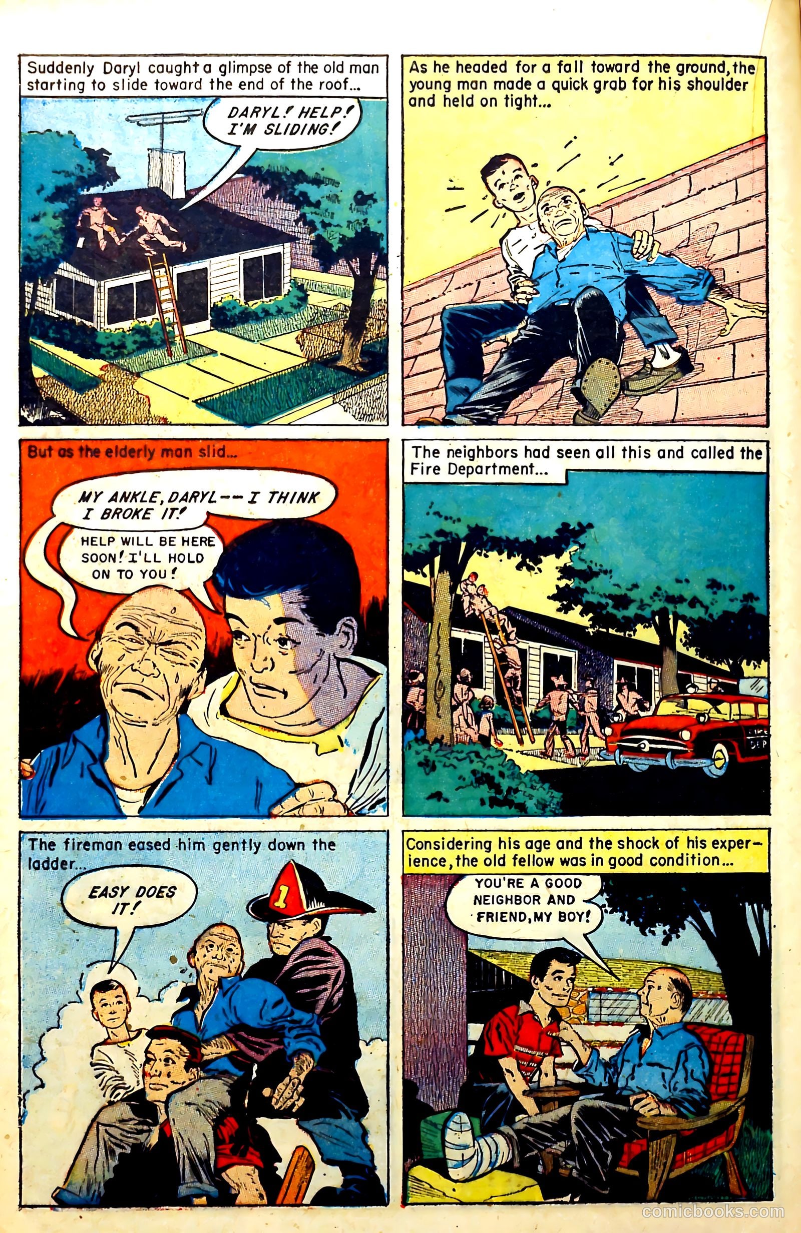 New Heroic Comics #96 (1955) — page 16 of 36