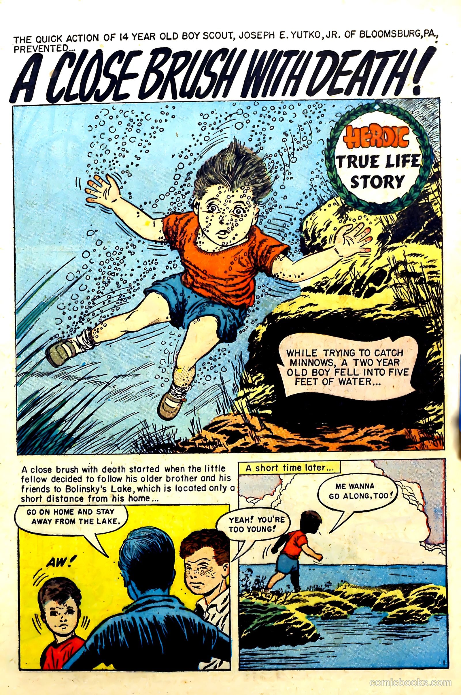 New Heroic Comics #96 (1955) — page 17 of 36