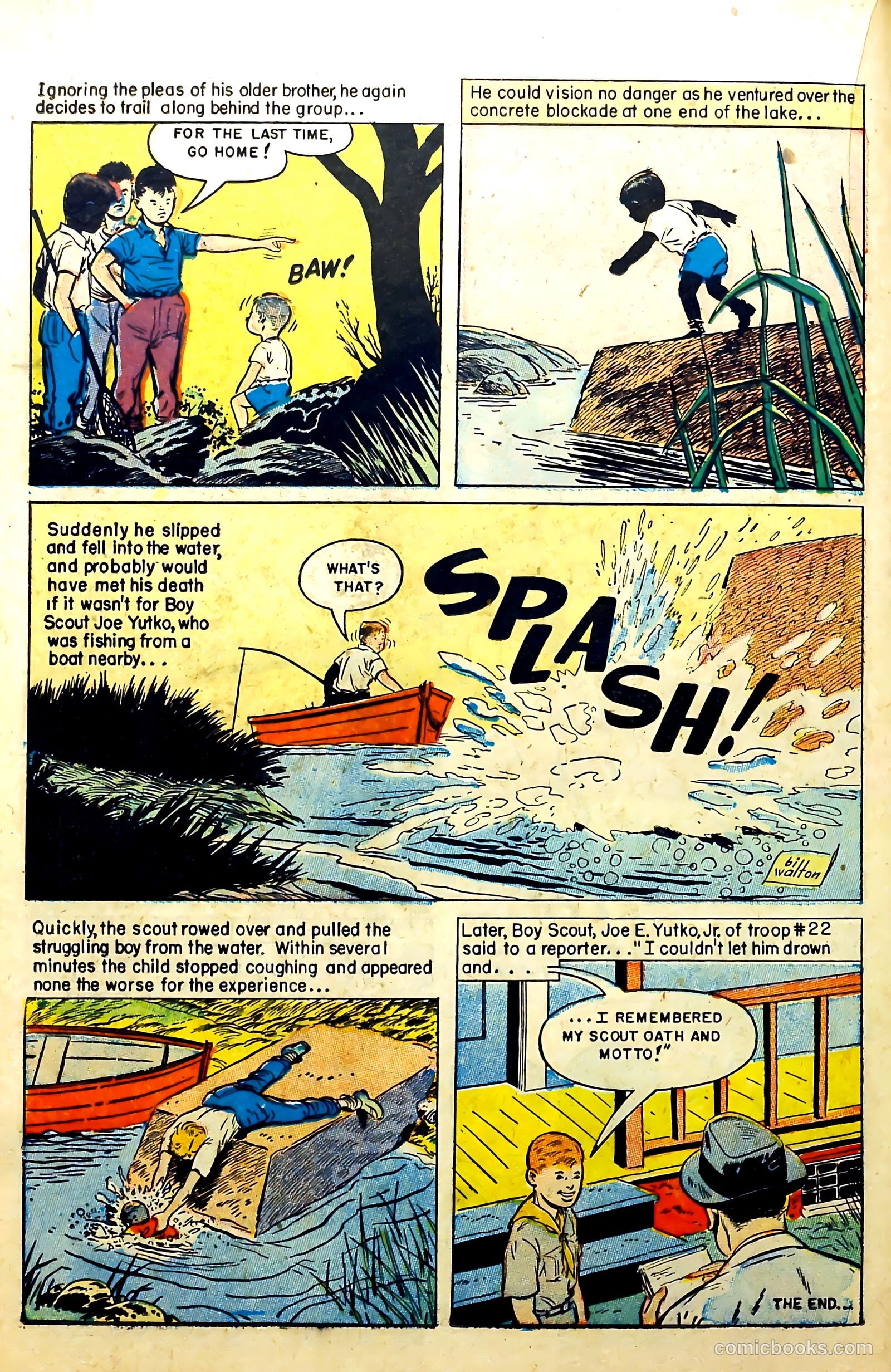 New Heroic Comics #96 (1955) — page 18 of 36