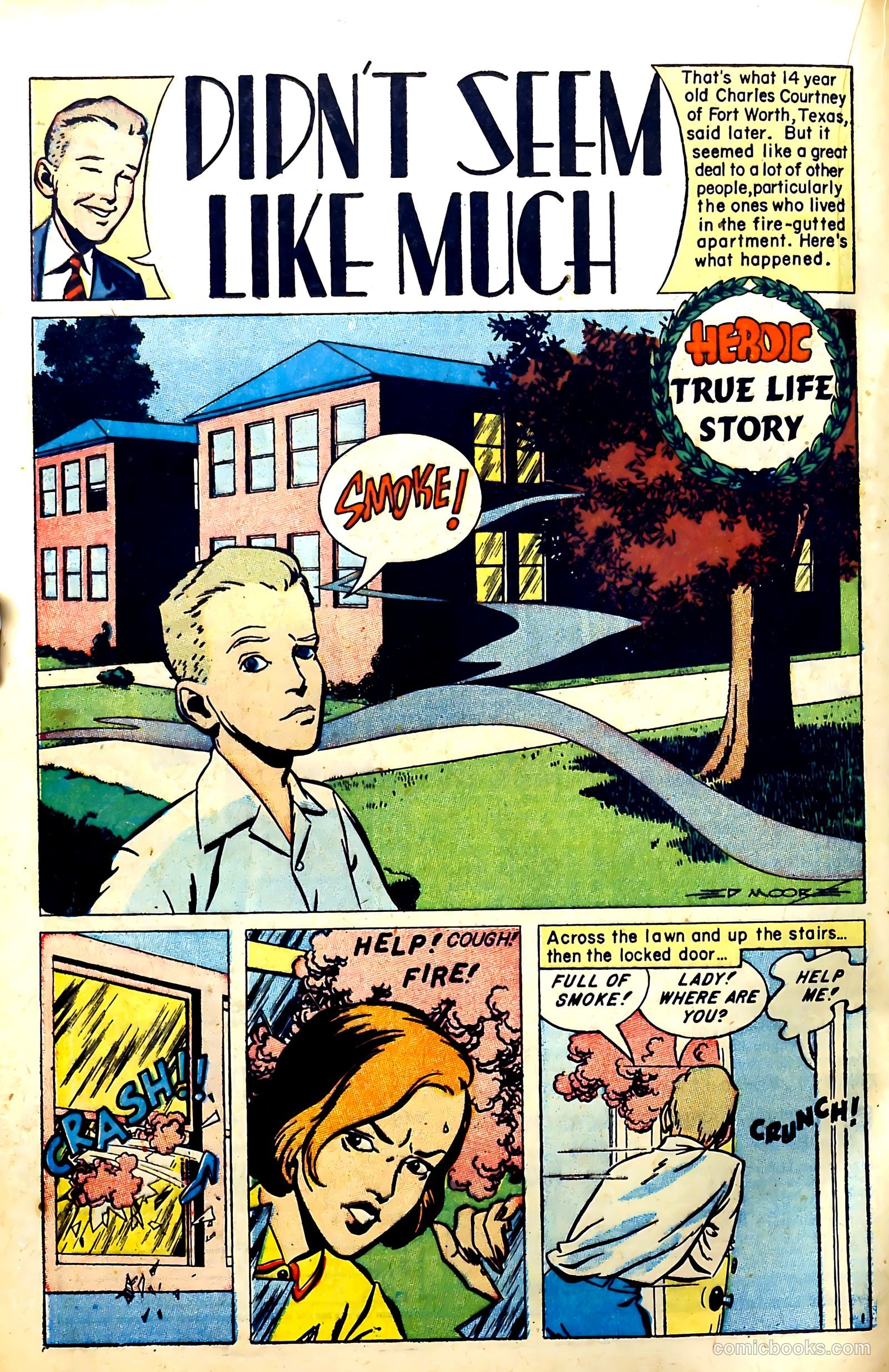 New Heroic Comics #96 (1955) — page 20 of 36