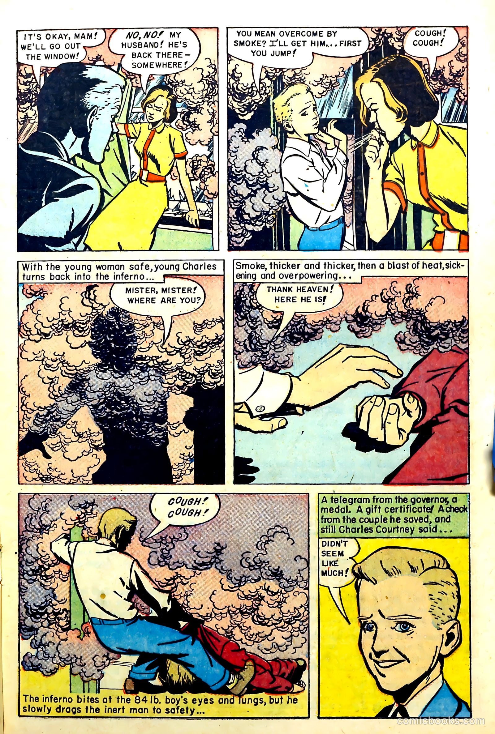 New Heroic Comics #96 (1955) — page 21 of 36