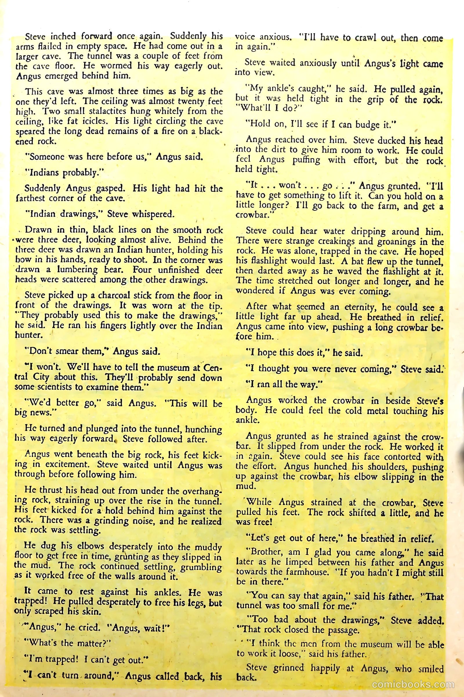 New Heroic Comics #96 (1955) — page 23 of 36