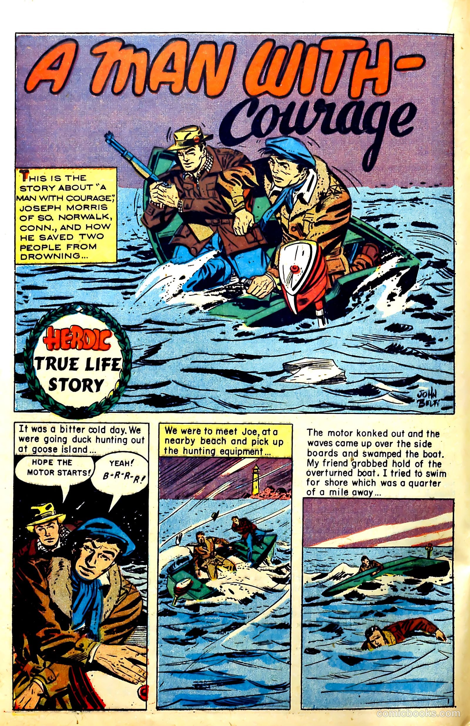 New Heroic Comics #96 (1955) — page 24 of 36