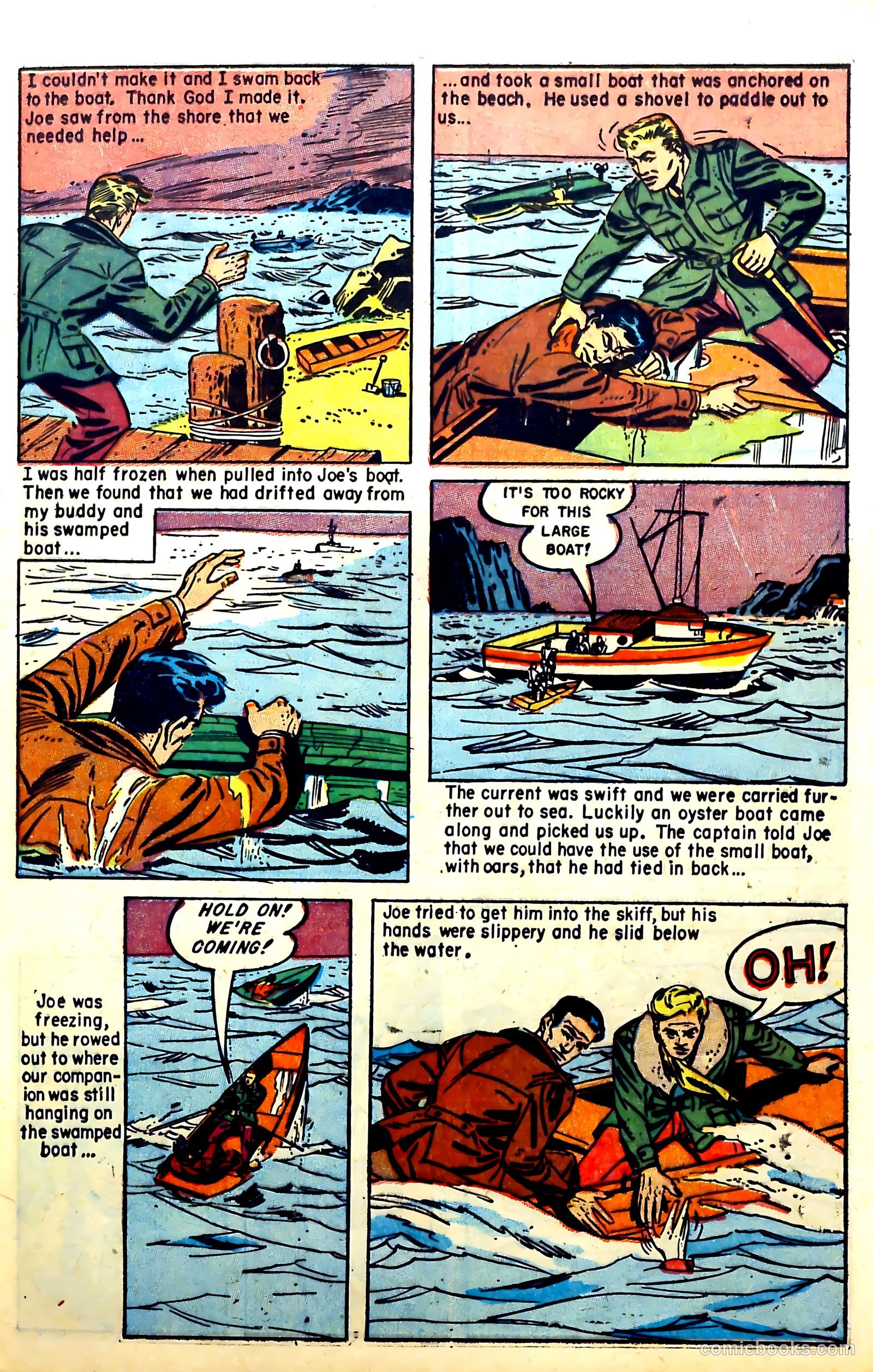New Heroic Comics #96 (1955) — page 25 of 36