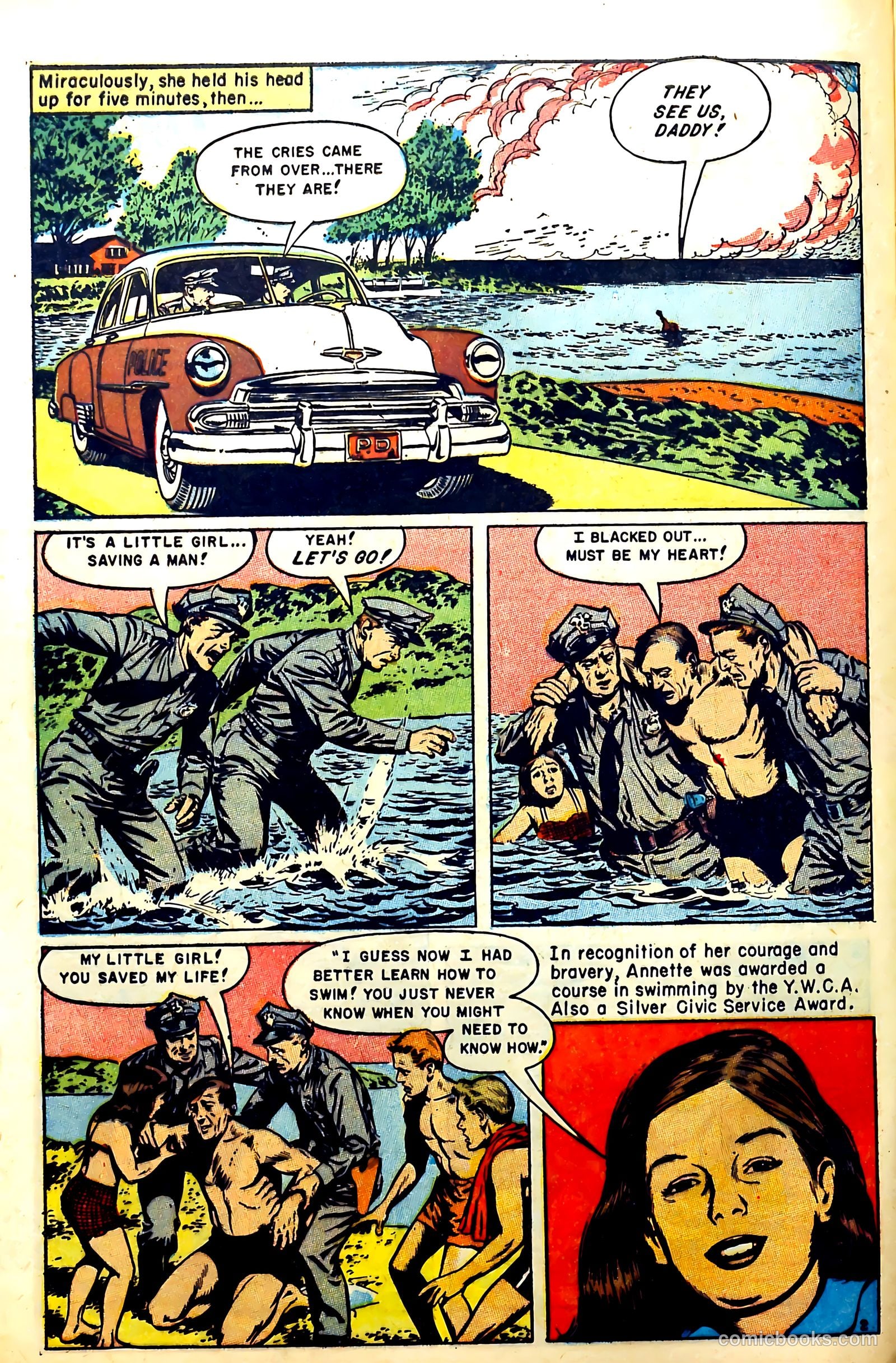 New Heroic Comics #96 (1955) — page 28 of 36