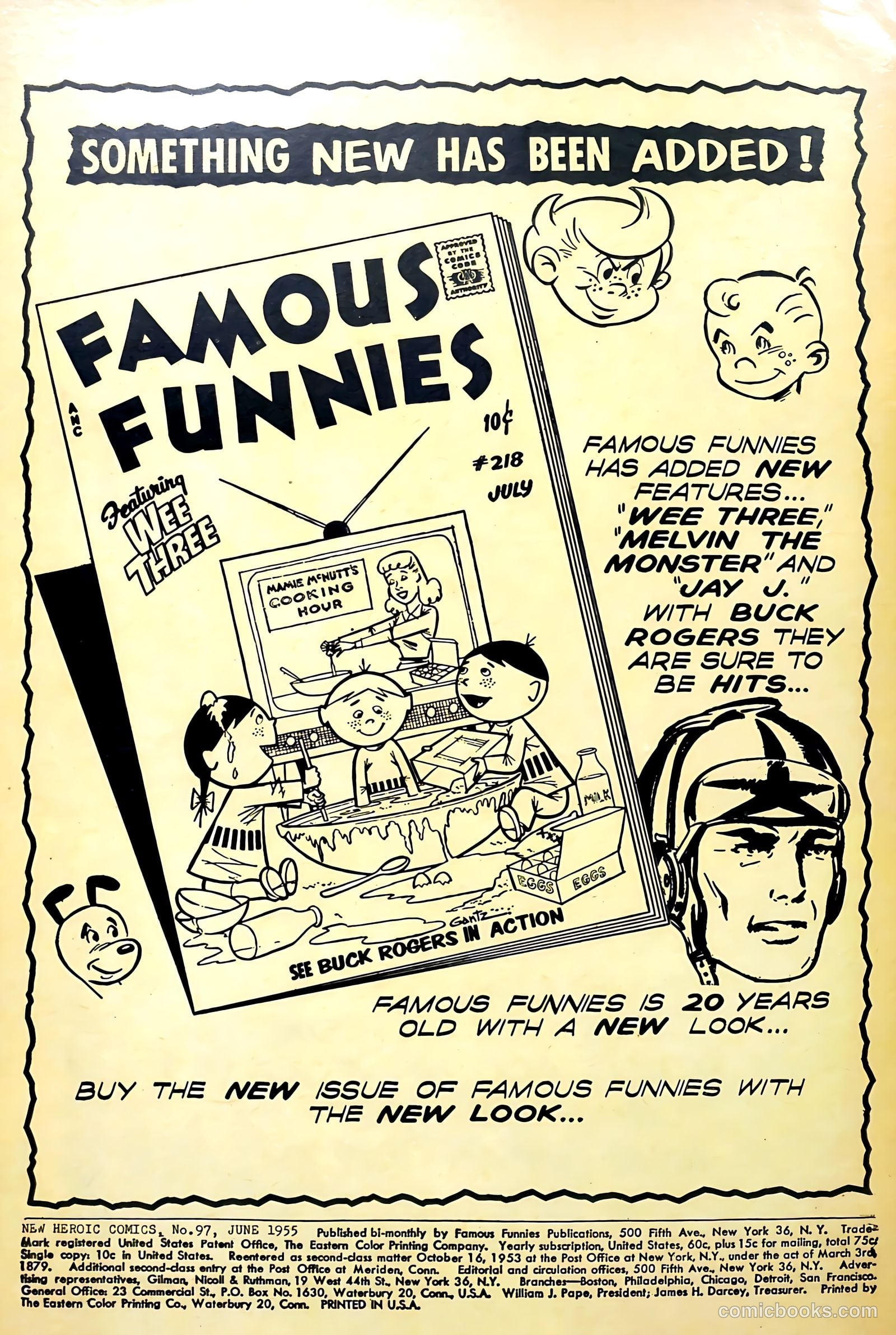 New Heroic Comics #97 (1955) — page 2 of 37