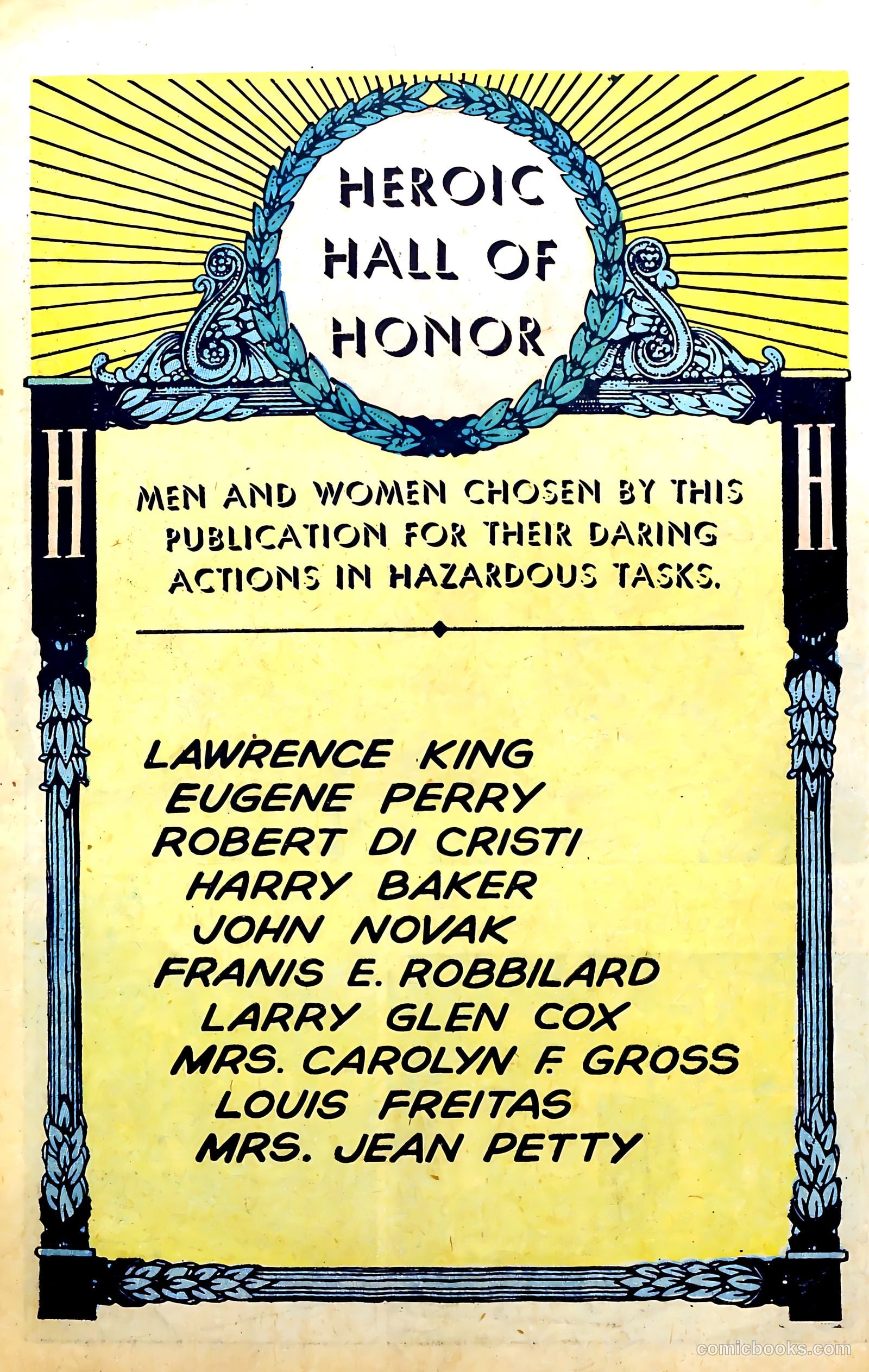 New Heroic Comics #97 (1955) — page 3 of 37