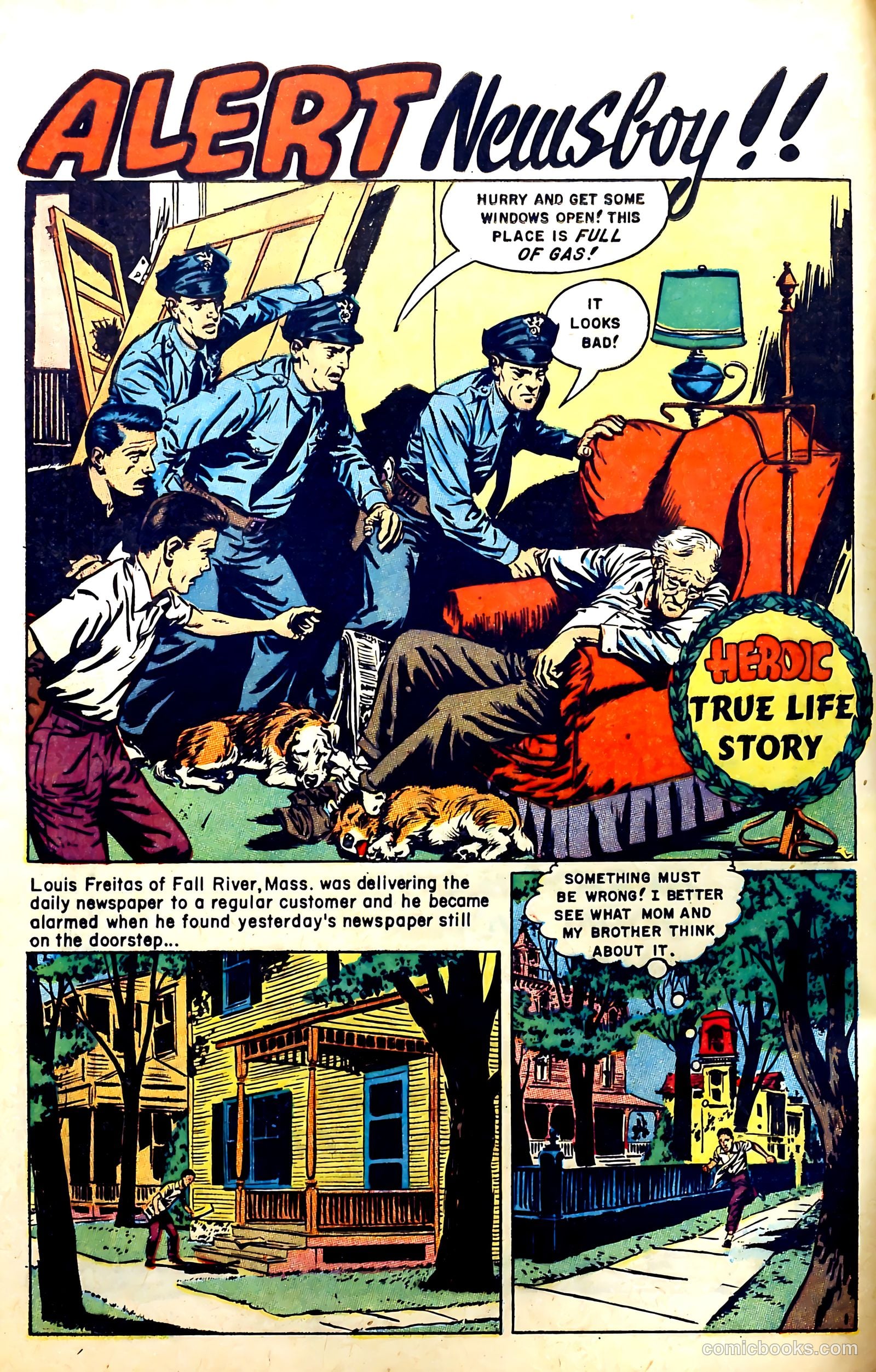 New Heroic Comics #97 (1955) — page 4 of 37