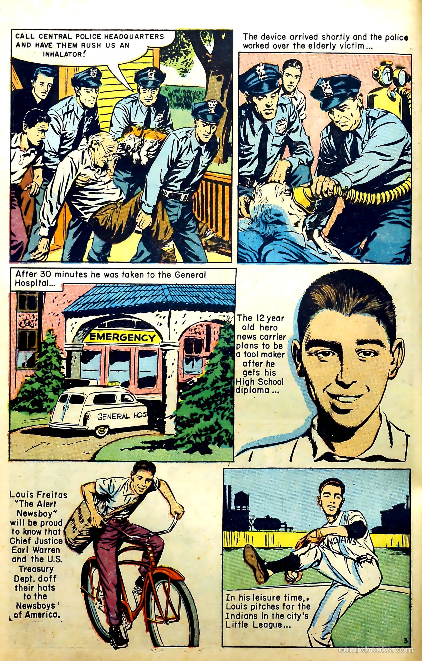 New Heroic Comics #97 (1955) — page 6 of 37