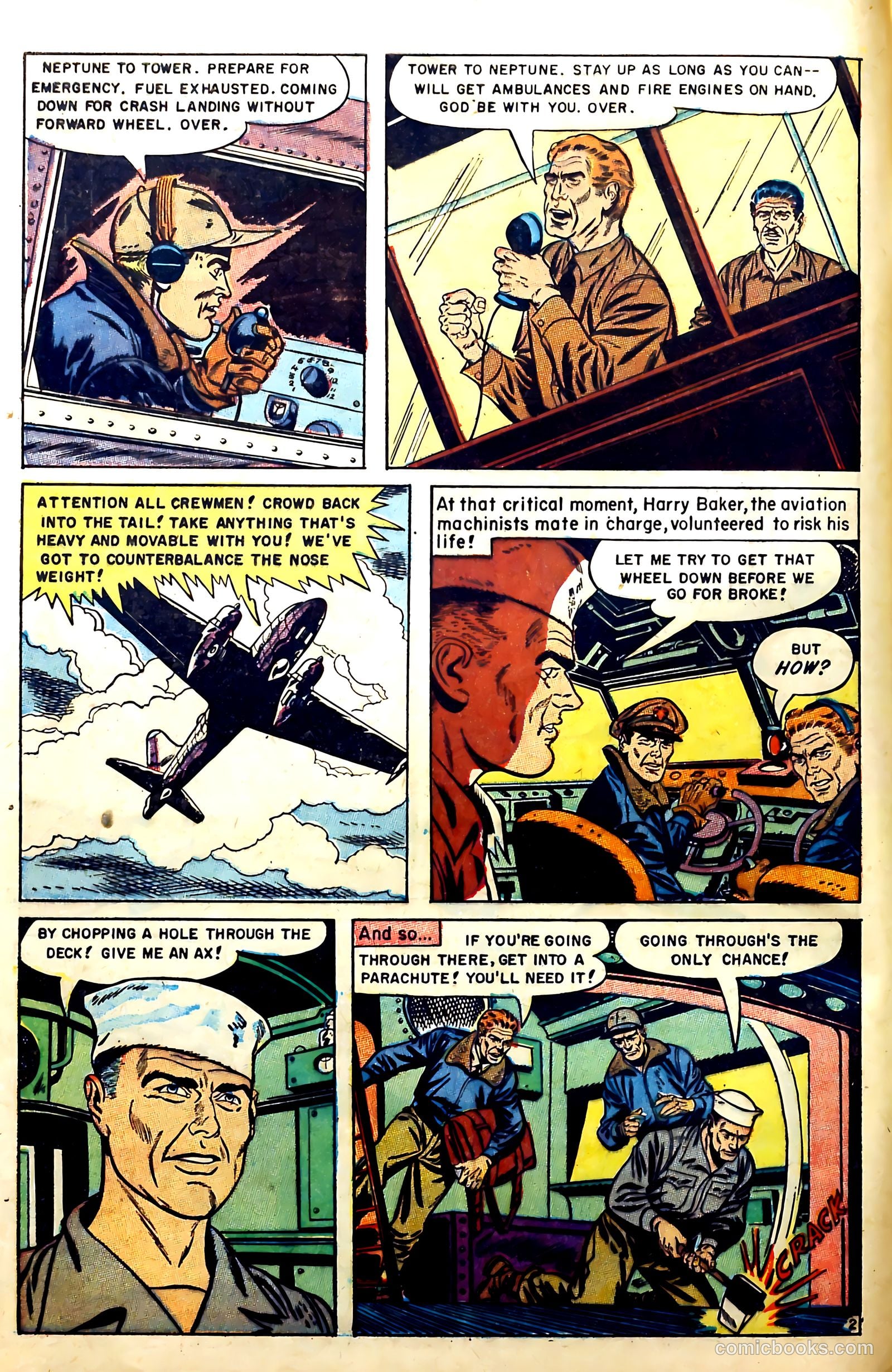New Heroic Comics #97 (1955) — page 8 of 37