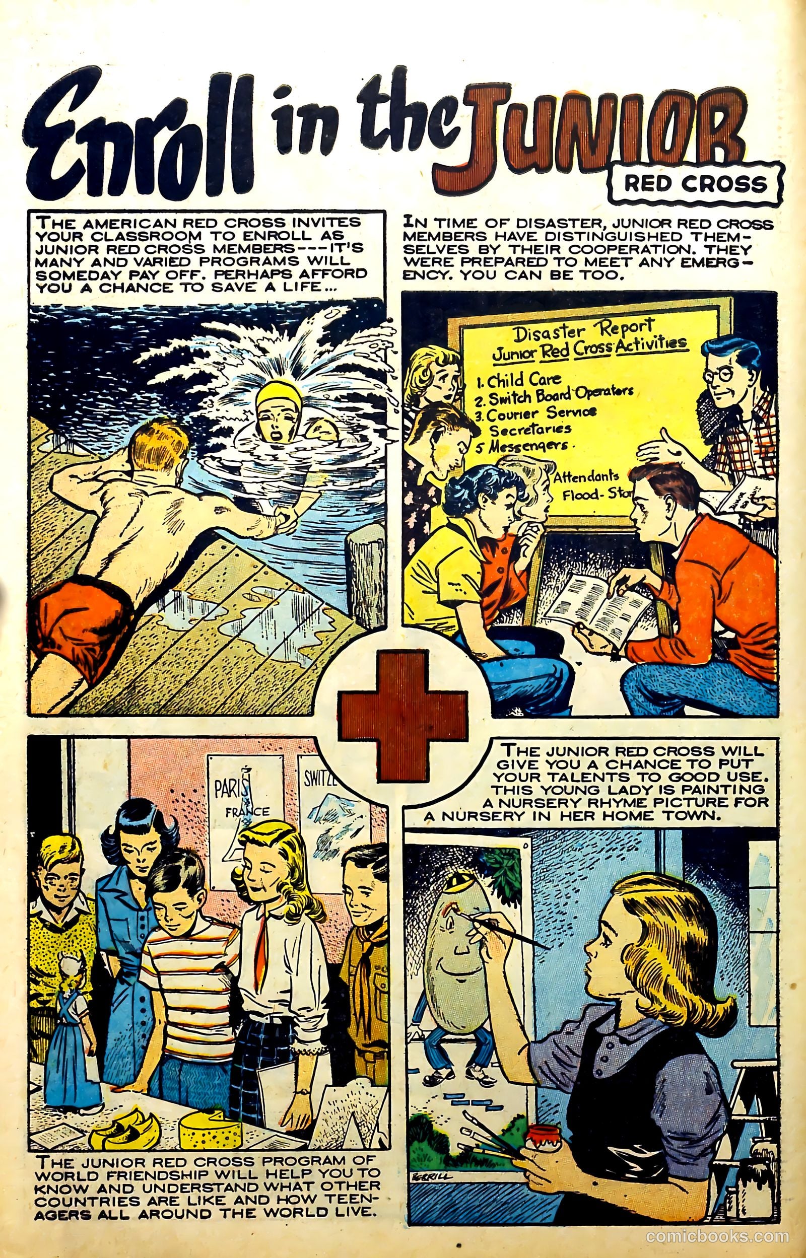 New Heroic Comics #97 (1955) — page 10 of 37
