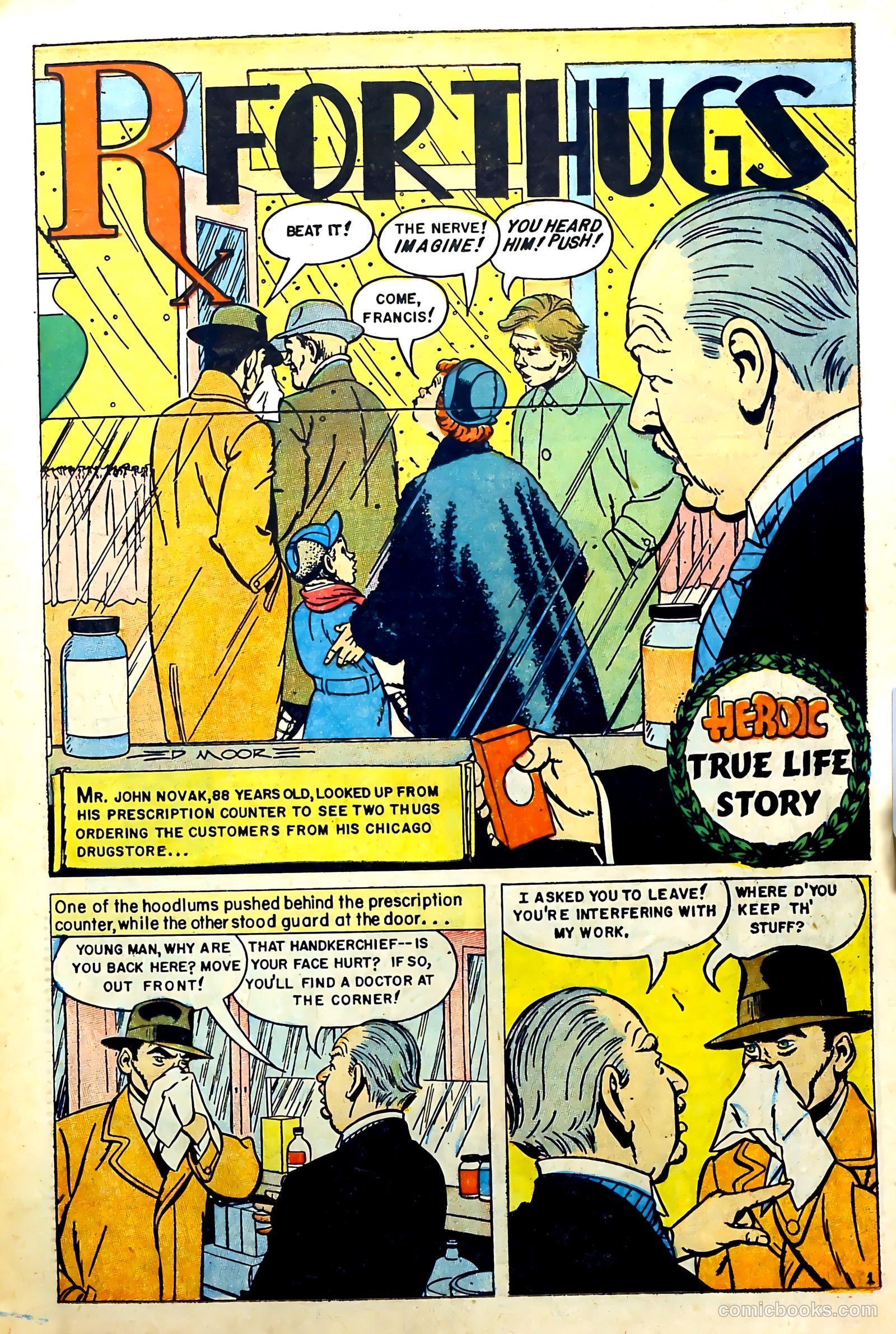 New Heroic Comics #97 (1955) — page 11 of 37