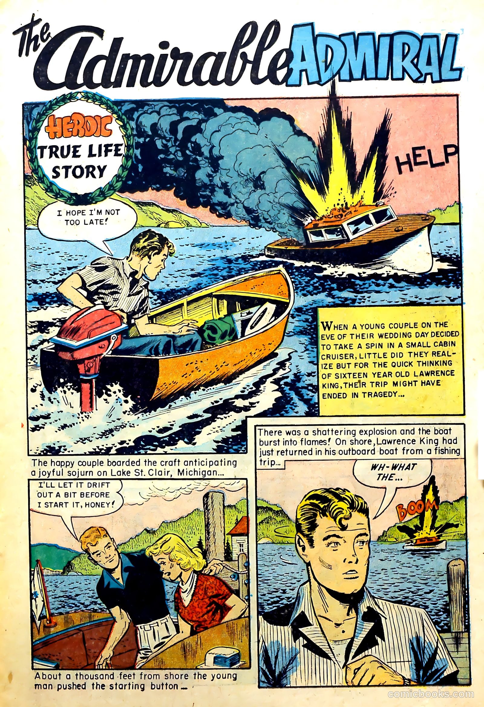 New Heroic Comics #97 (1955) — page 15 of 37