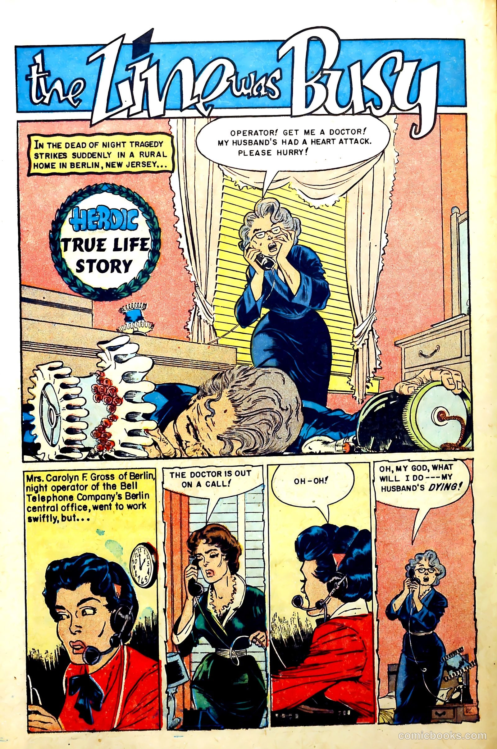 New Heroic Comics #97 (1955) — page 24 of 37