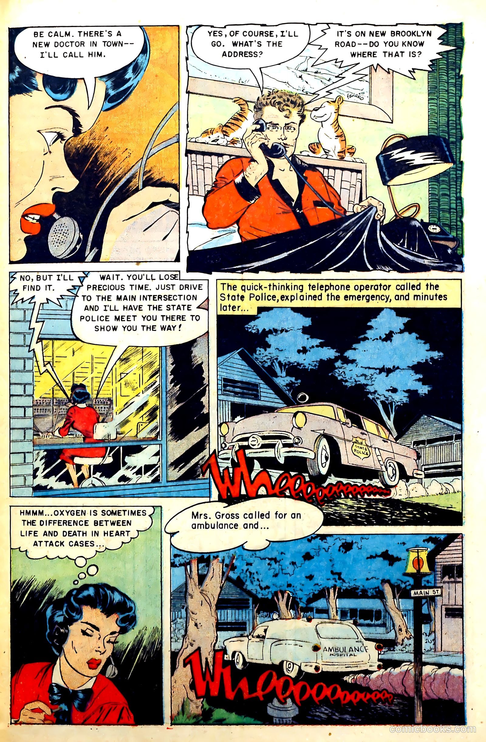 New Heroic Comics #97 (1955) — page 25 of 37