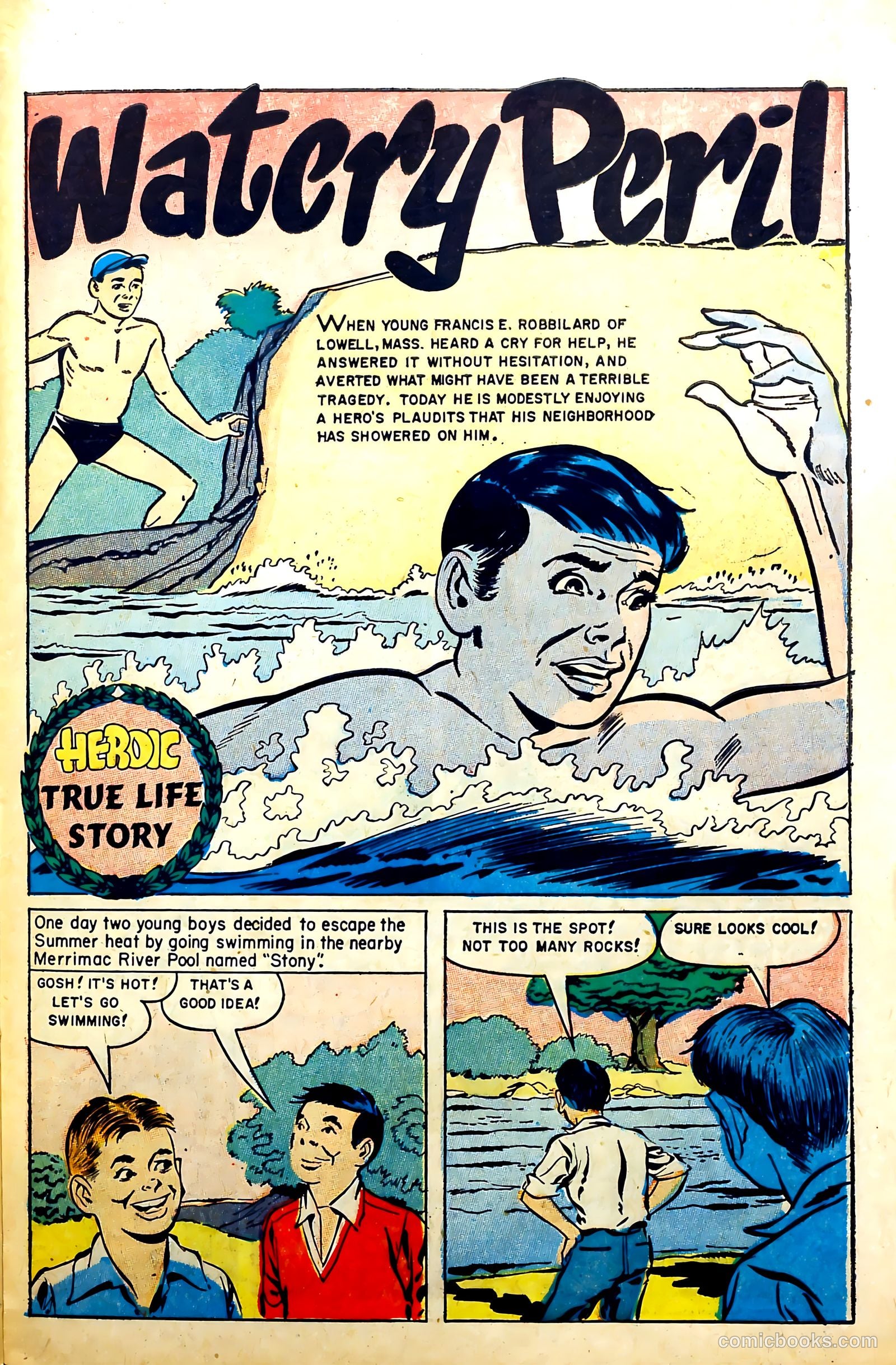 New Heroic Comics #97 (1955) — page 27 of 37