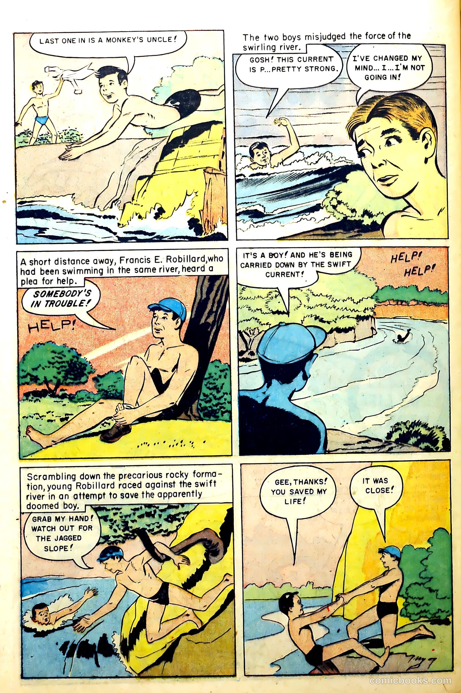 New Heroic Comics #97 (1955) — page 28 of 37