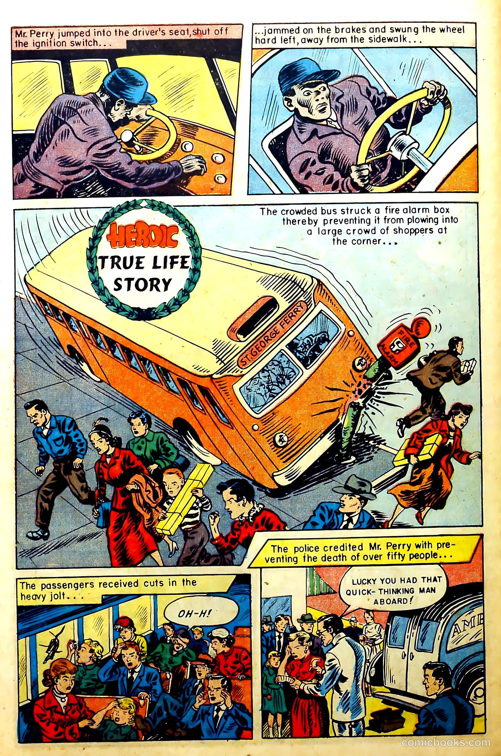New Heroic Comics #97 (1955) — page 30 of 37