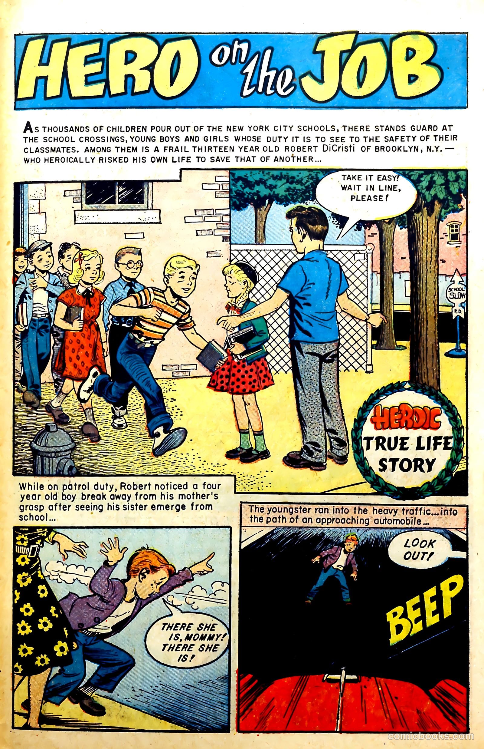 New Heroic Comics #97 (1955) — page 31 of 37