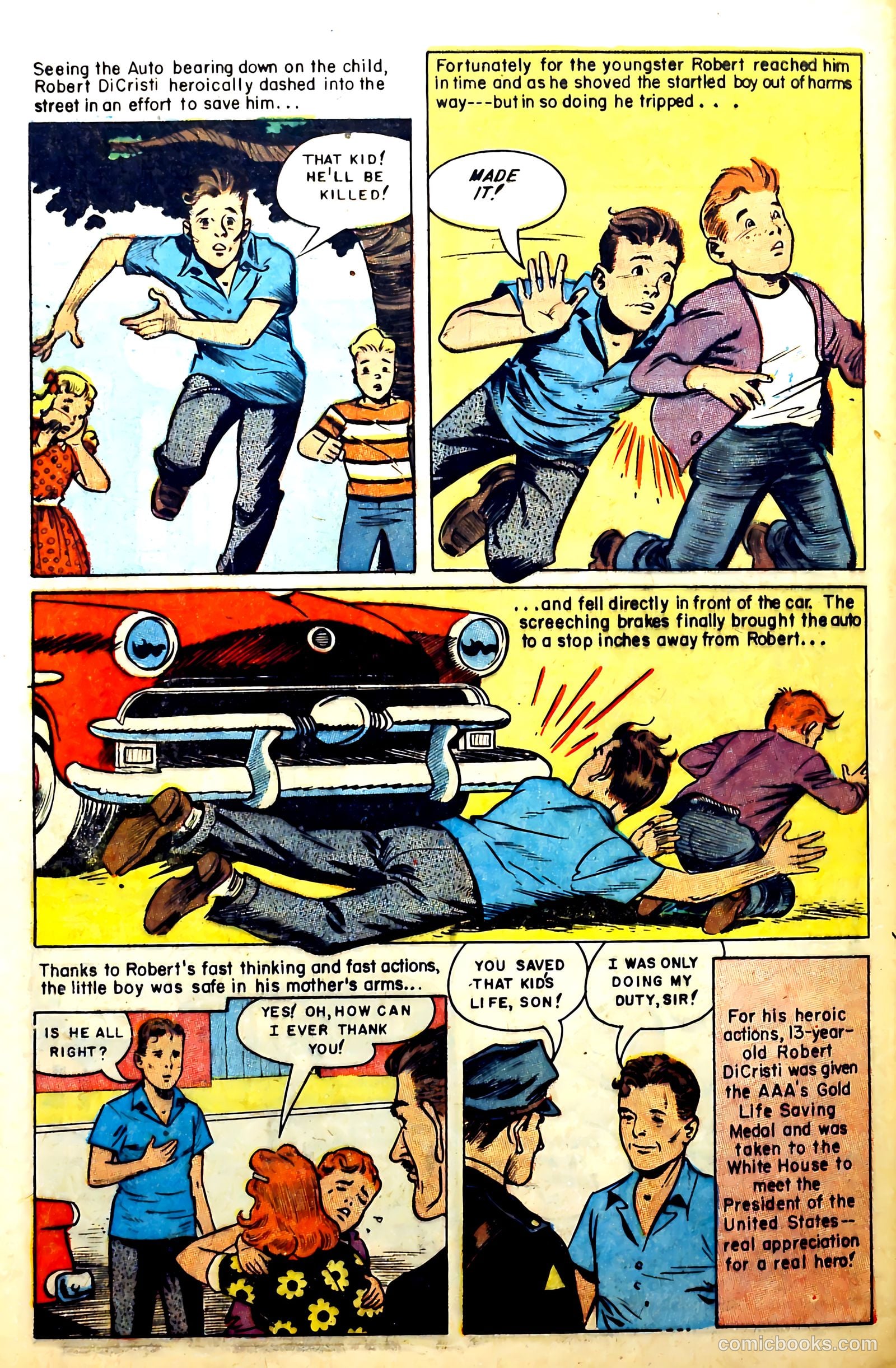 New Heroic Comics #97 (1955) — page 32 of 37