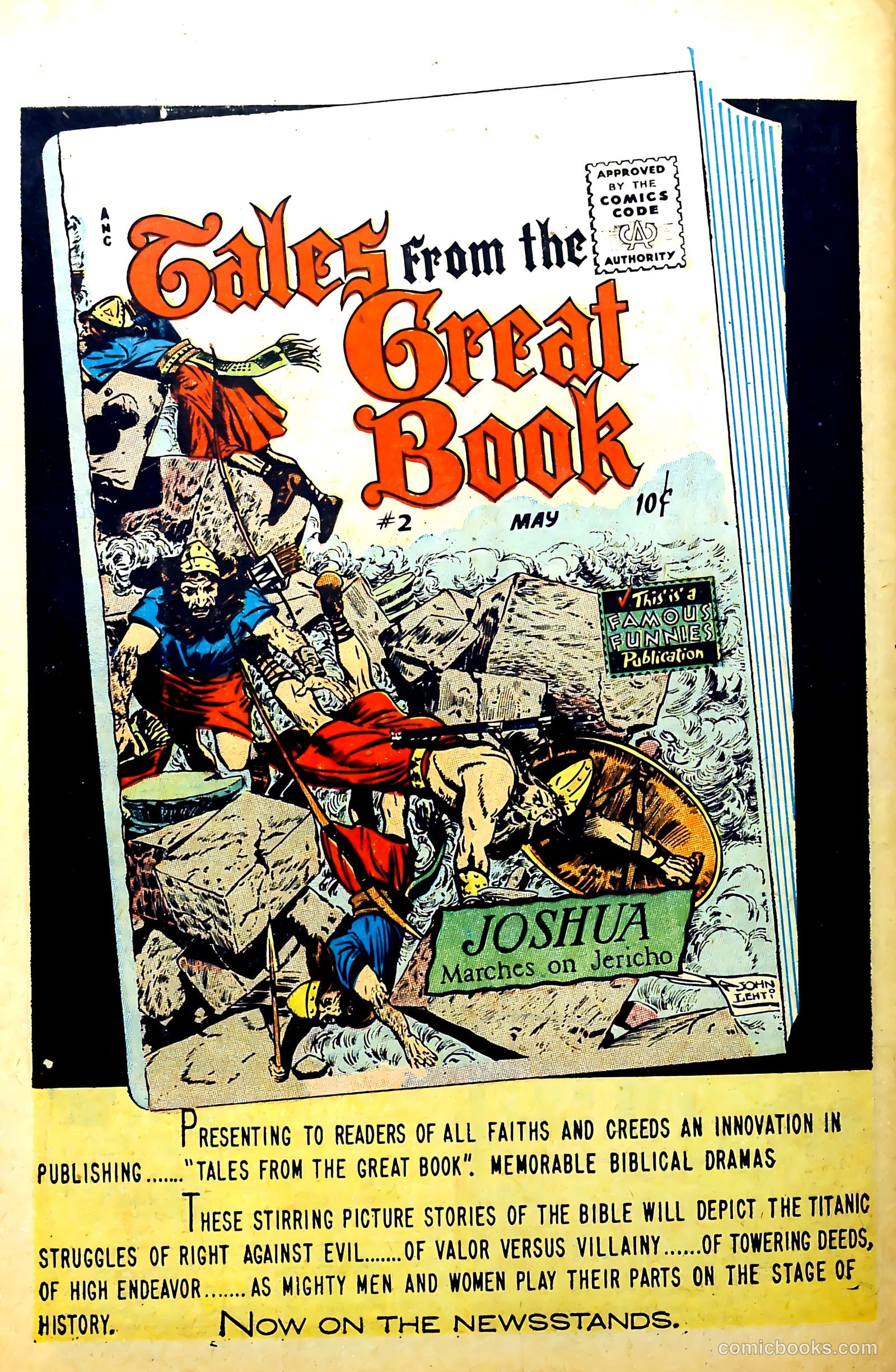 New Heroic Comics #97 (1955) — page 34 of 37