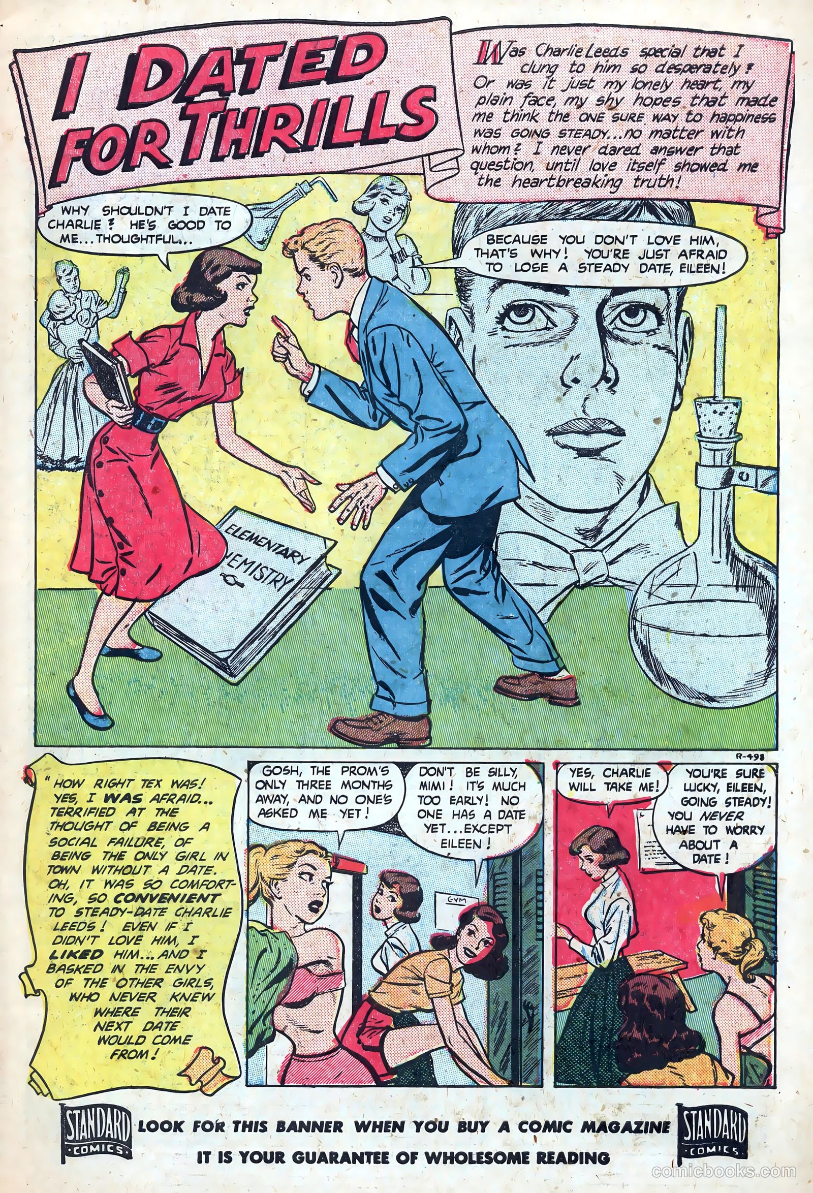 New Romances #10 (1952) — page 3 of 36