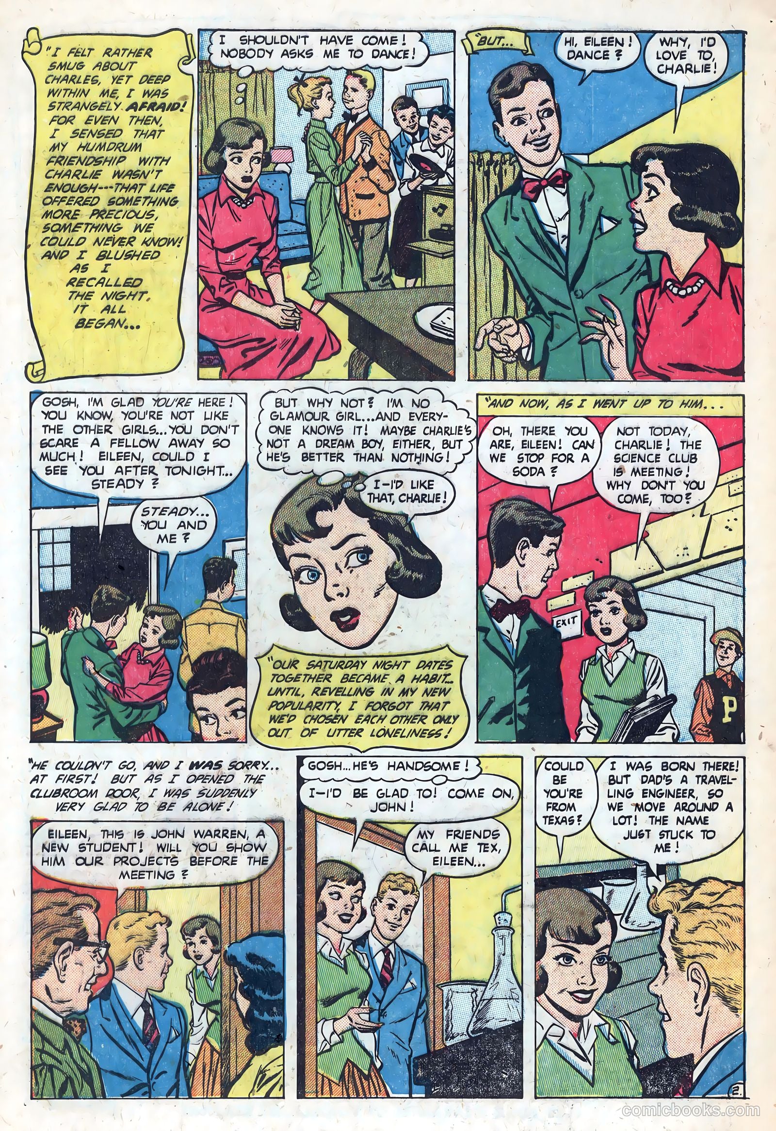 New Romances #10 (1952) — page 4 of 36