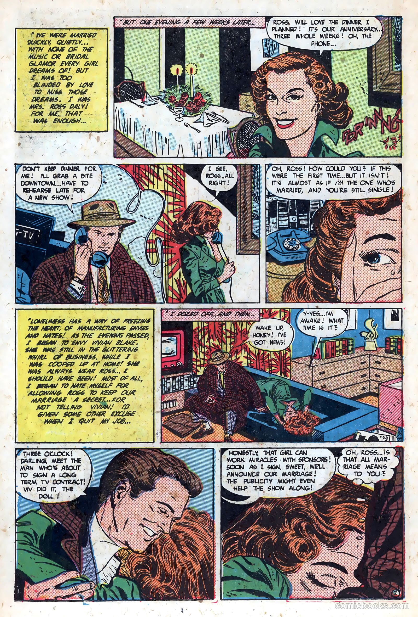 New Romances #10 (1952) — page 14 of 36