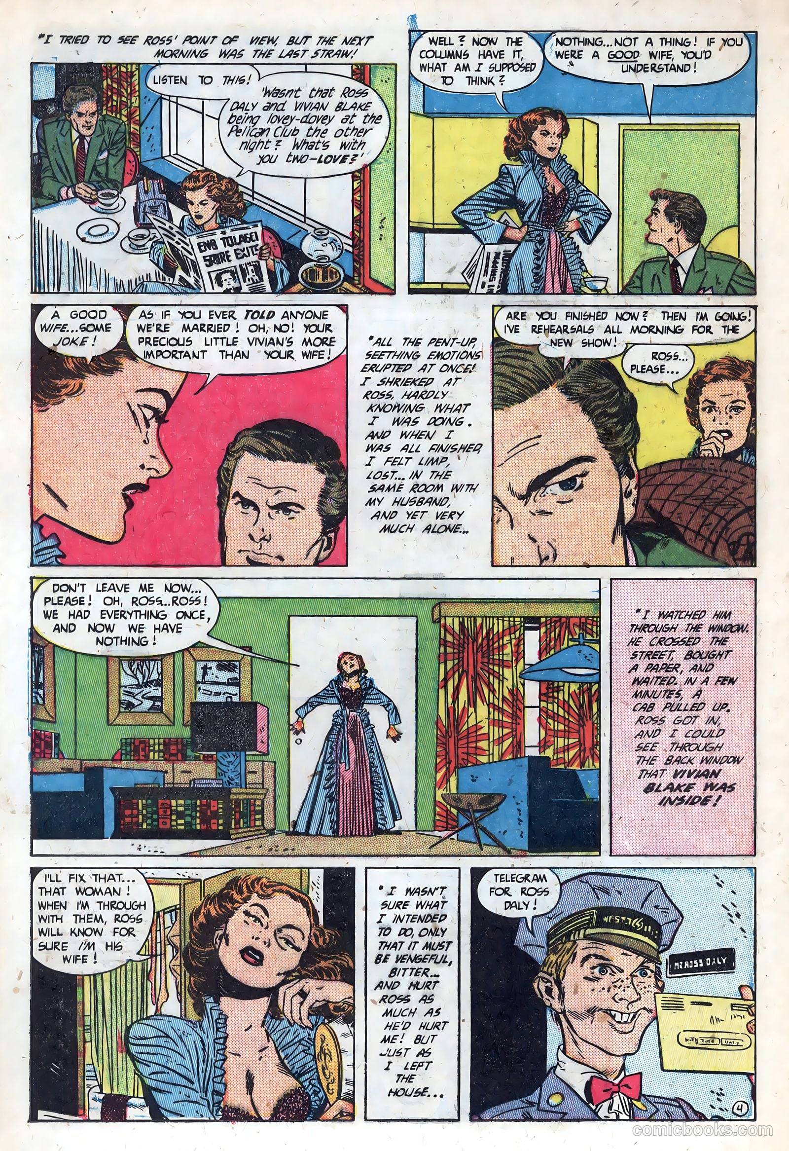New Romances #10 (1952) — page 16 of 36