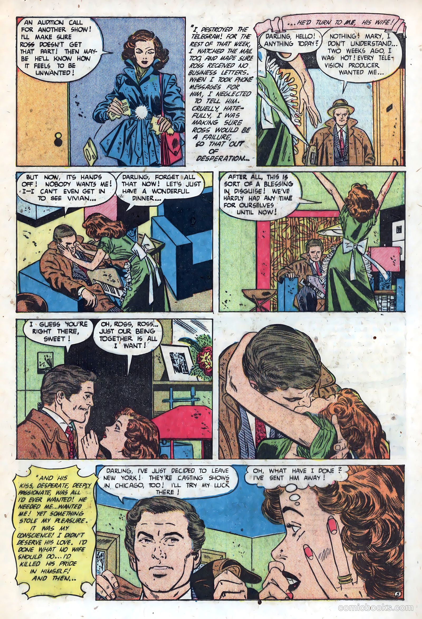 New Romances #10 (1952) — page 17 of 36